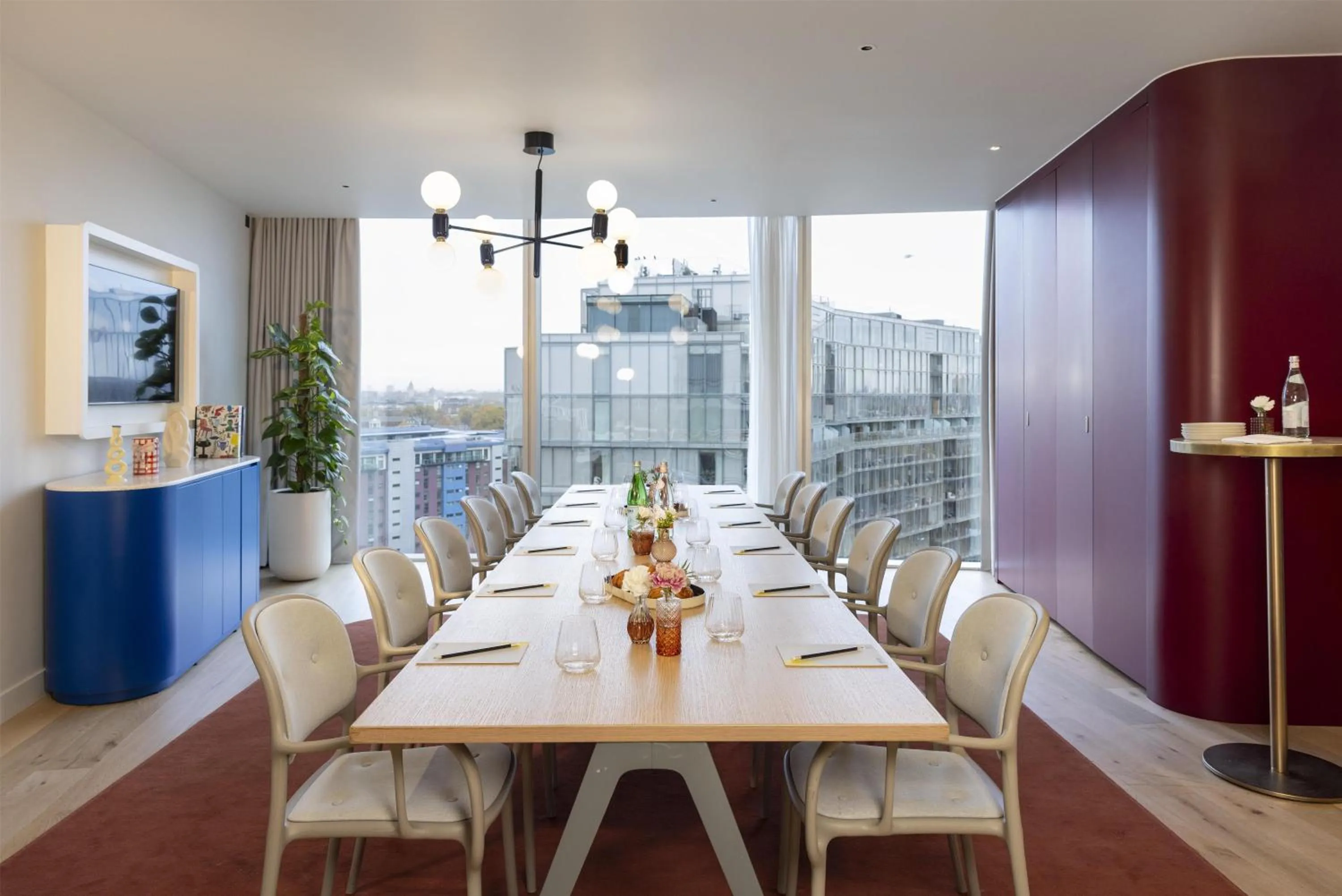 Meeting/conference room in art'otel London Battersea Power Station, Powered by Radisson Hotels