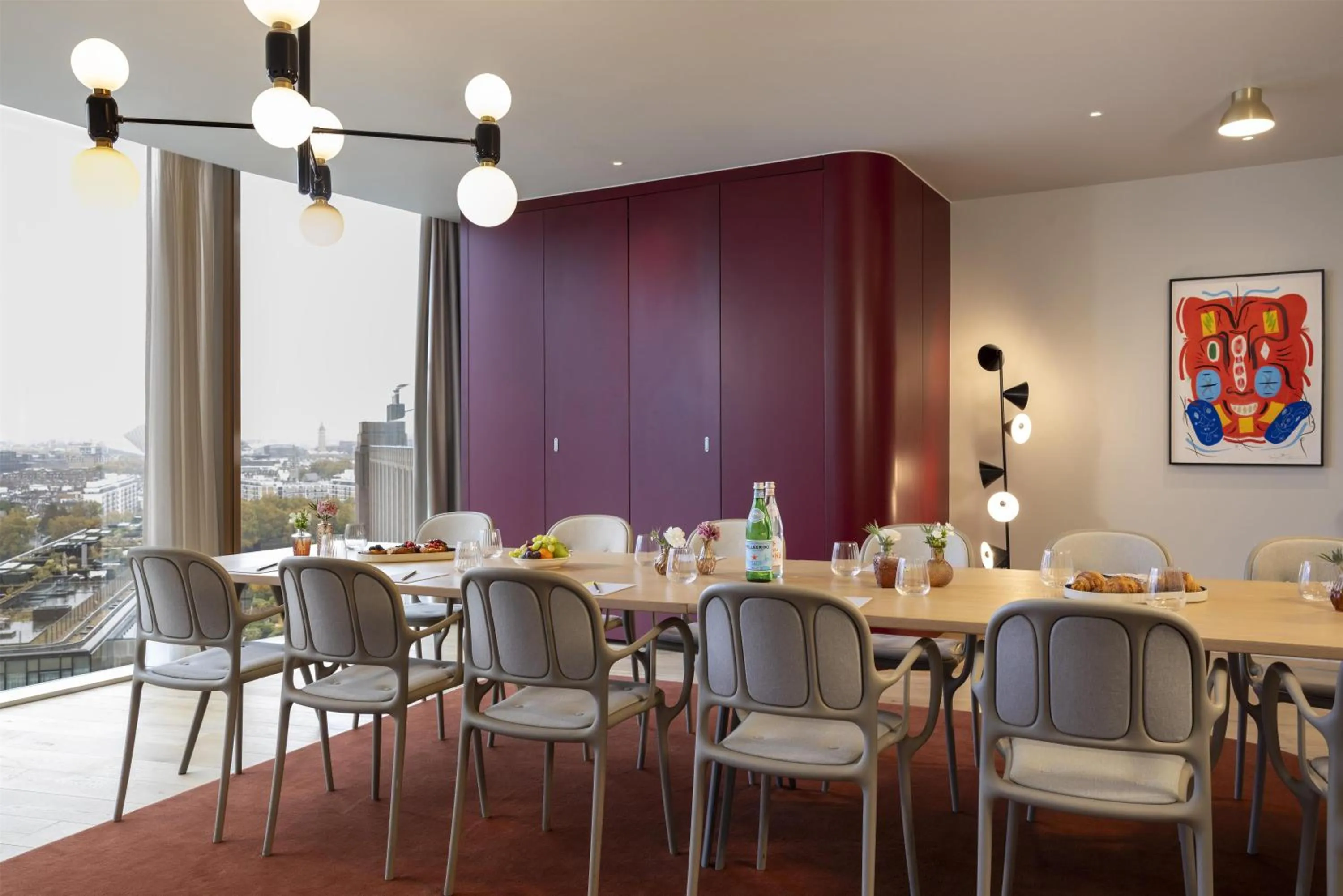 Meeting/conference room in art'otel London Battersea Power Station, Powered by Radisson Hotels