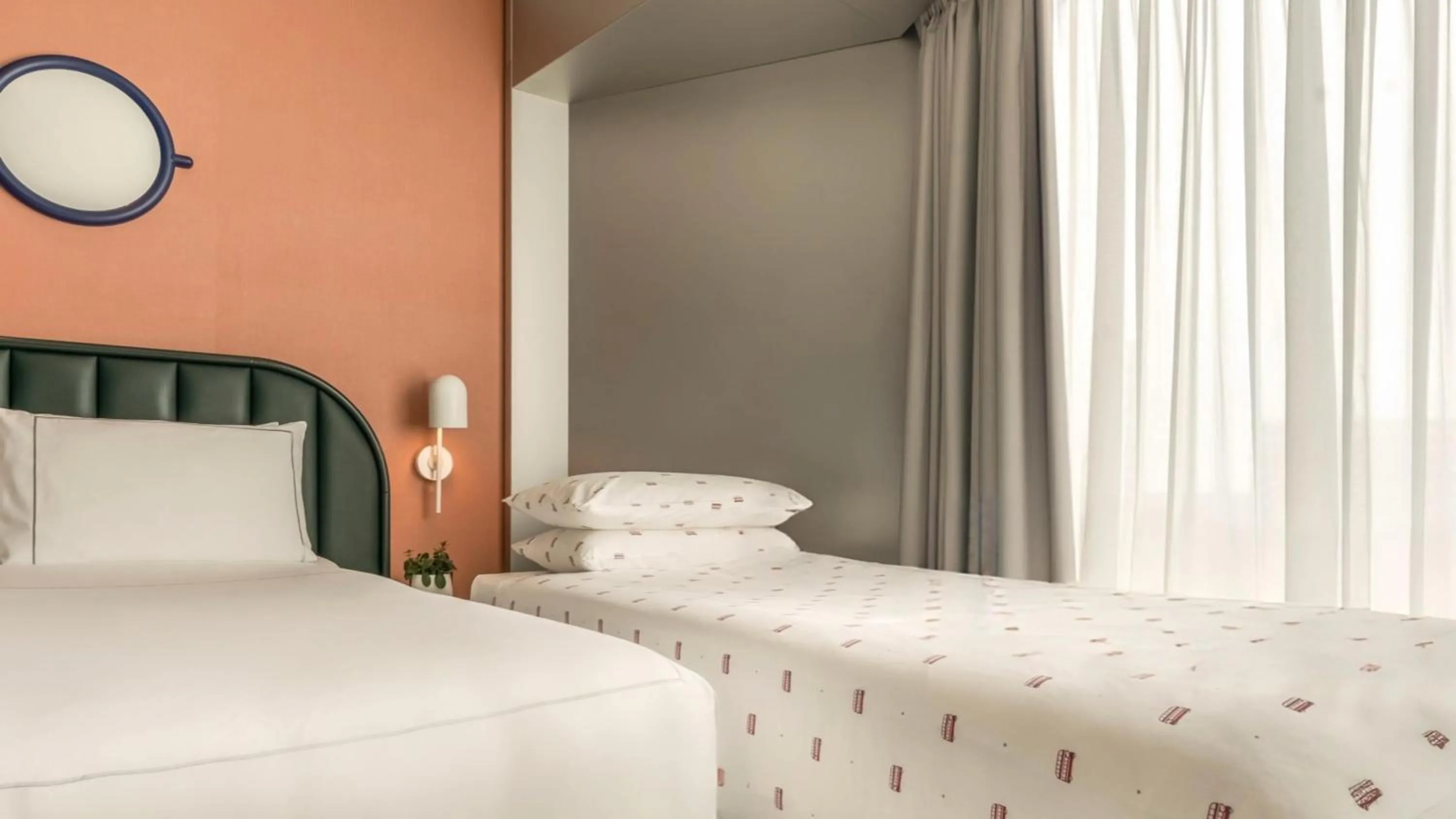 Bedroom, Bed in art'otel London Battersea Power Station, Powered by Radisson Hotels