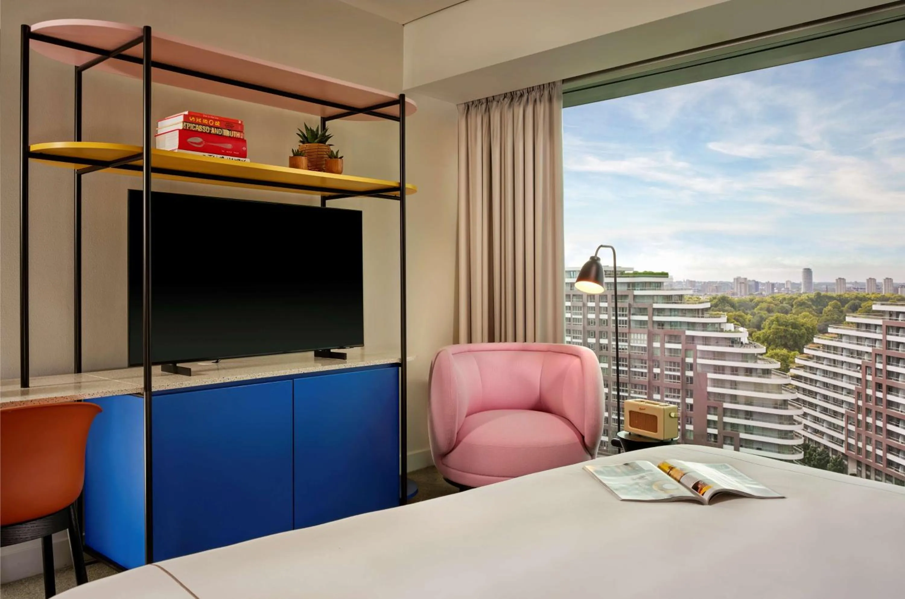 Other, Bed in art'otel London Battersea Power Station, Powered by Radisson Hotels