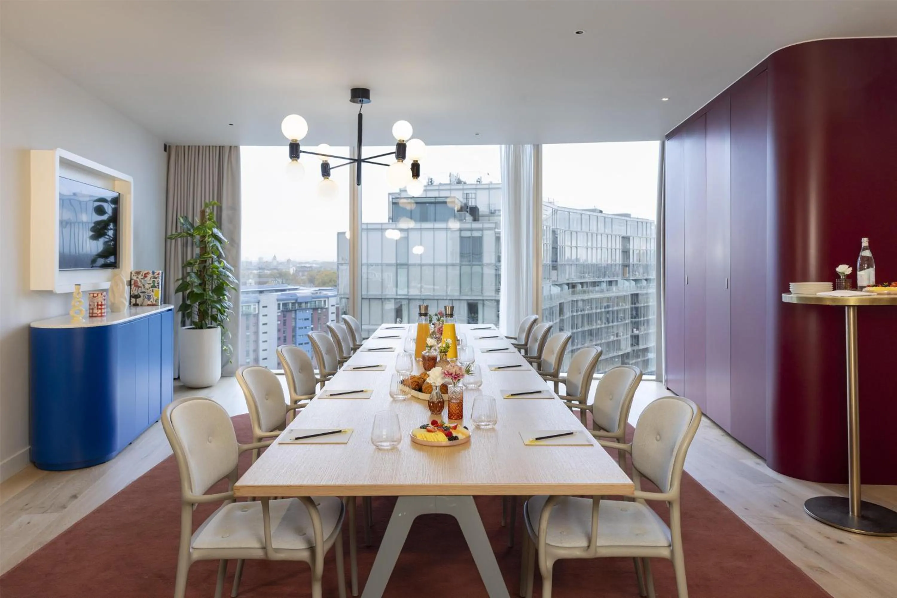 Meeting/conference room in art'otel London Battersea Power Station, Powered by Radisson Hotels