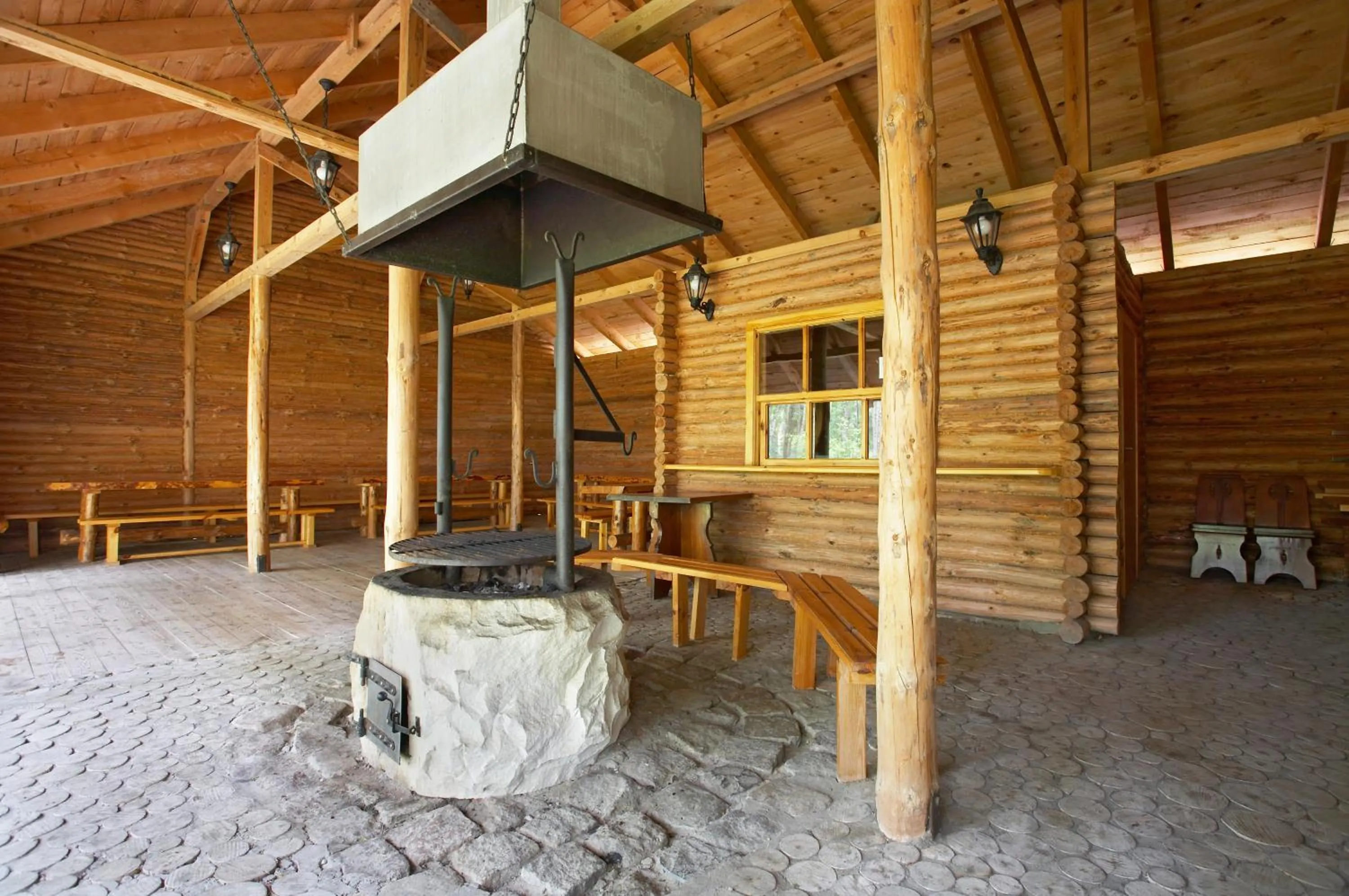 BBQ facilities in Geovita Dąbki