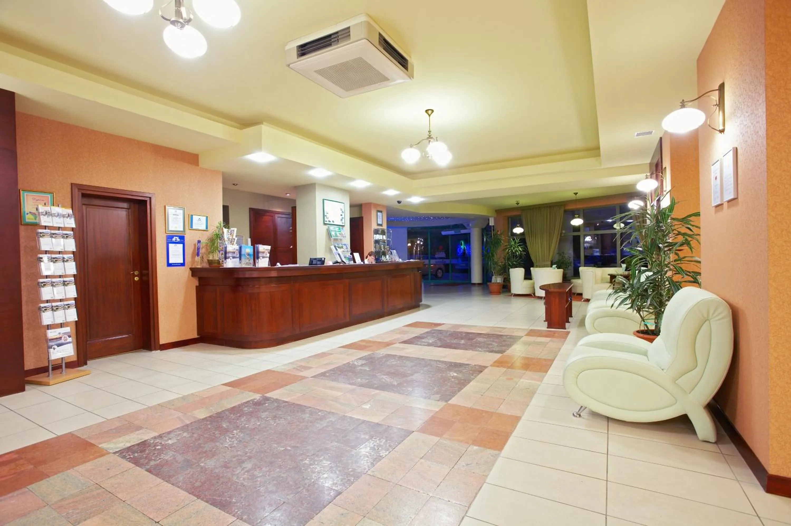 Lobby or reception in Geovita Dąbki
