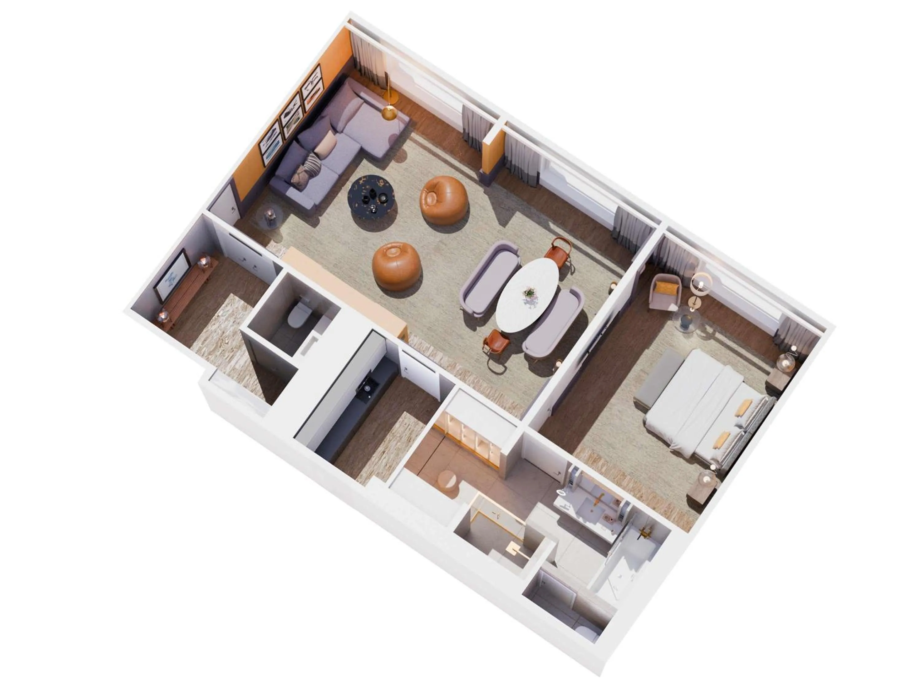 Bedroom in Sofitel Warsaw Victoria