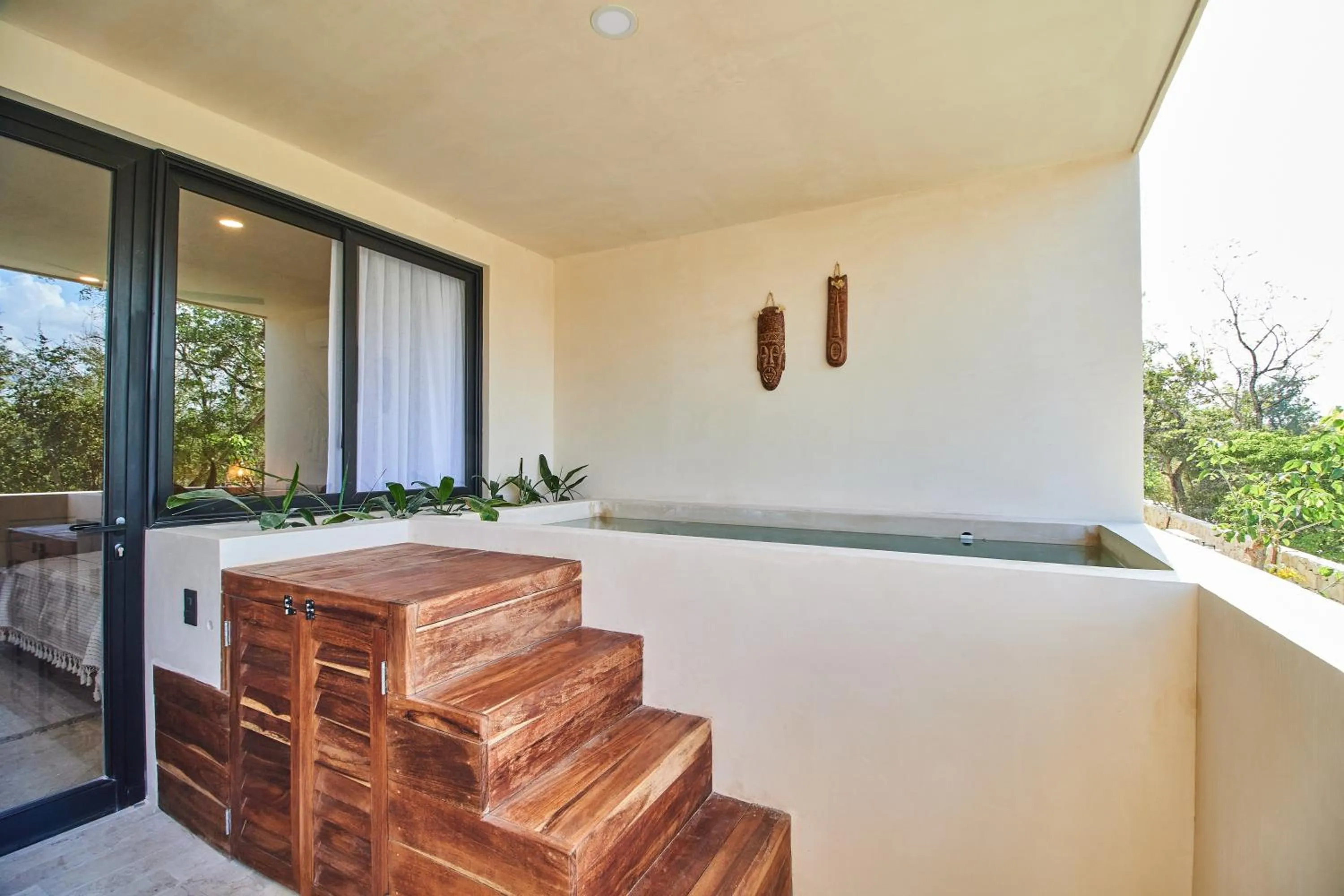 Balcony/Terrace in Increíble Departamento en la Jungla Private Pool By Yeah