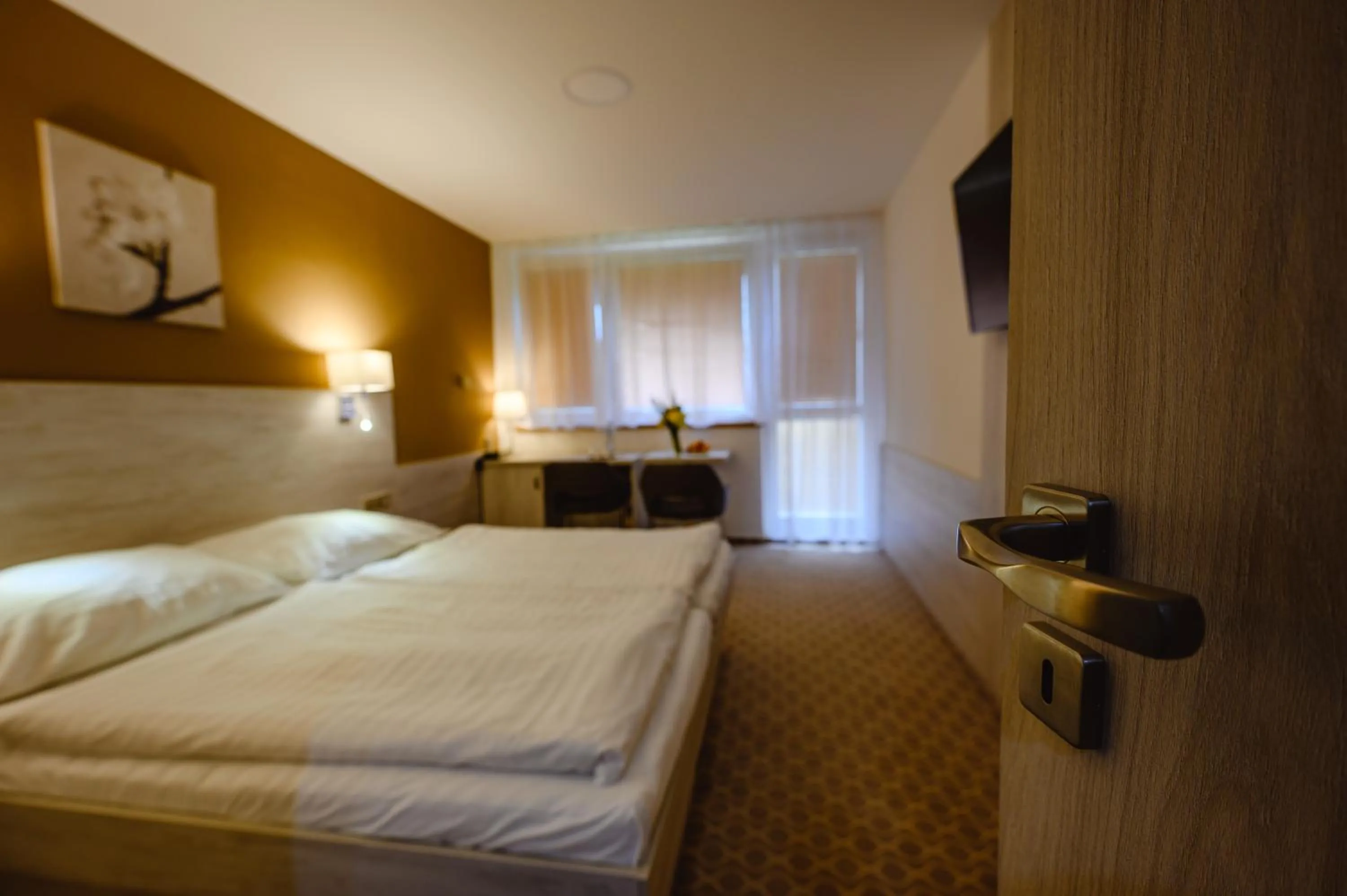 Bedroom, Bed in Hotel Vega Luhacovice