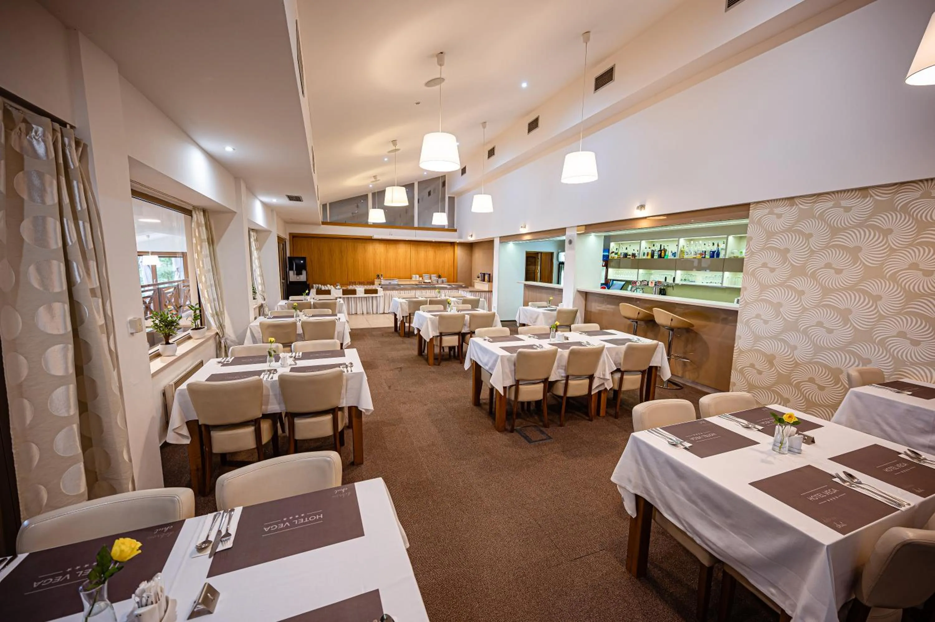 Restaurant/places to eat in Hotel Vega Luhacovice