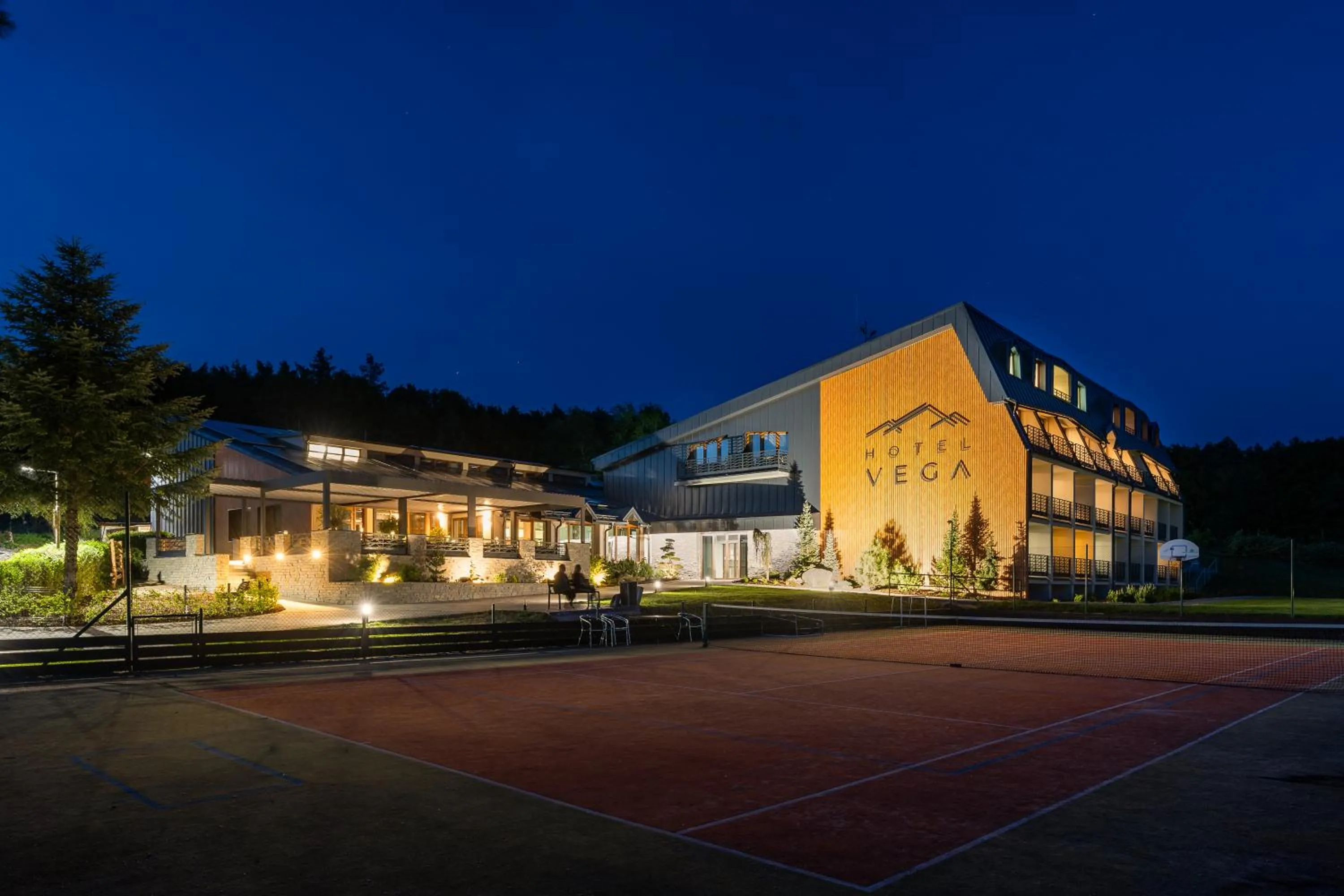Property building in Hotel Vega Luhacovice