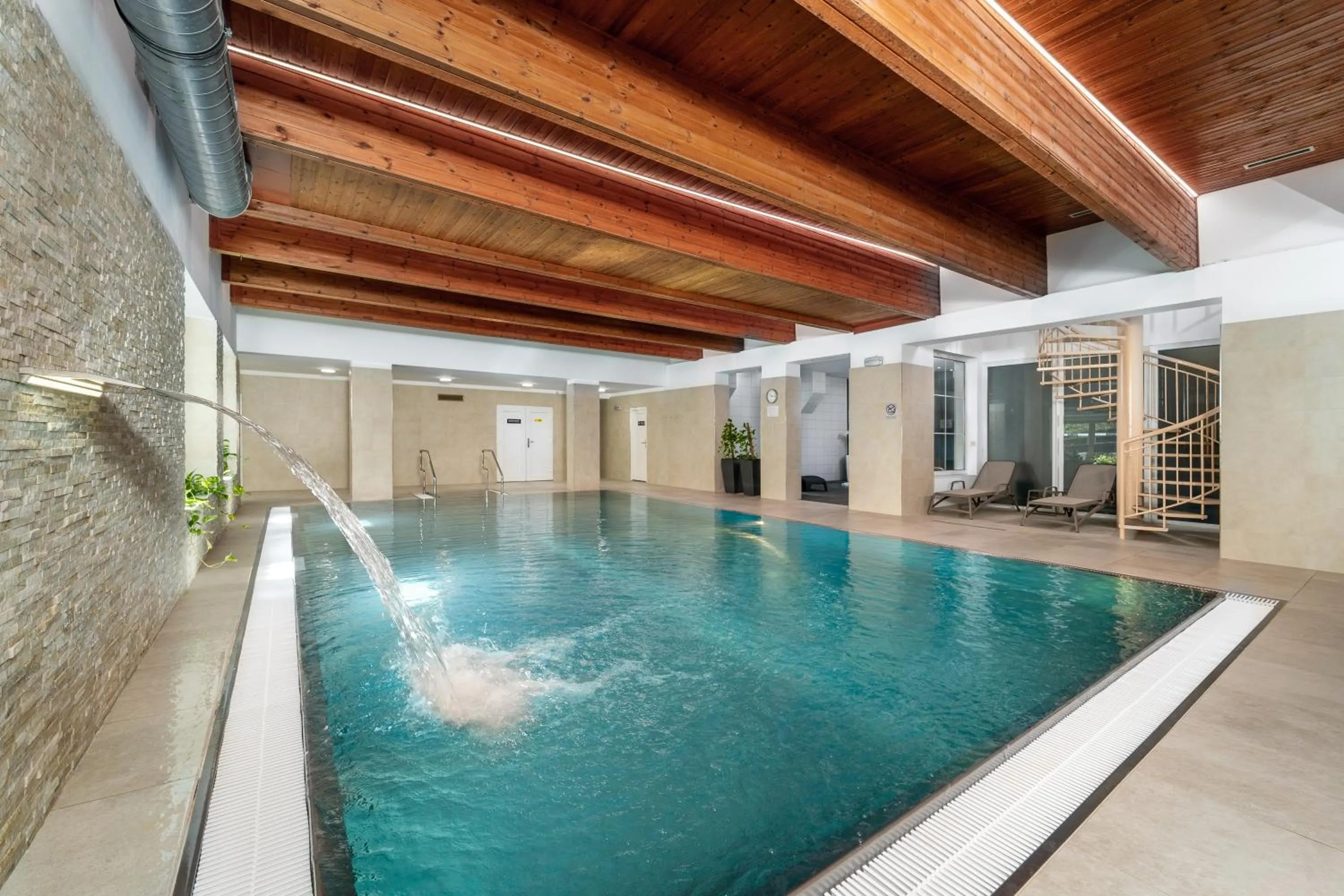Swimming pool in Hotel Vega Luhacovice