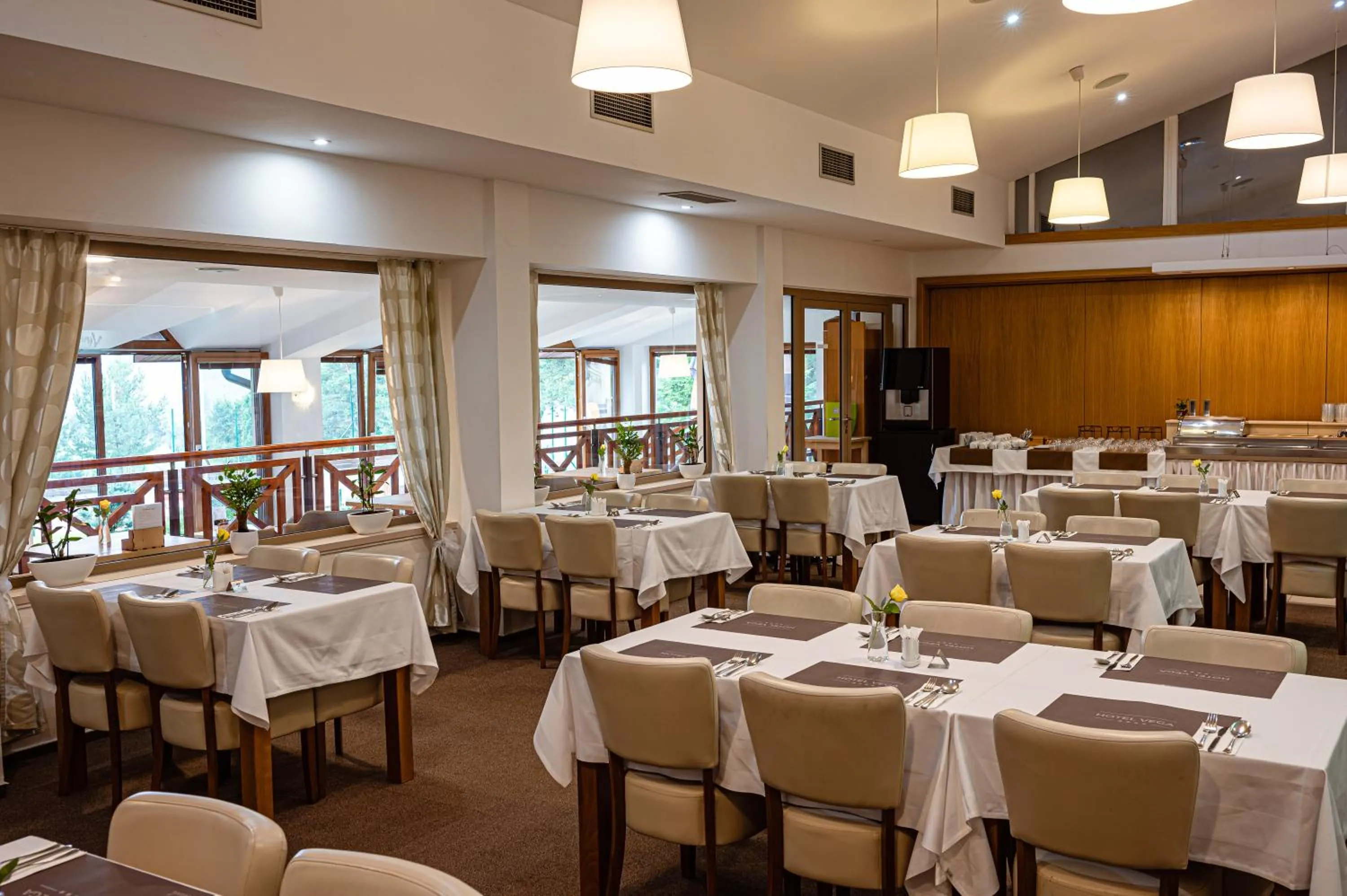 Restaurant/places to eat in Hotel Vega Luhacovice