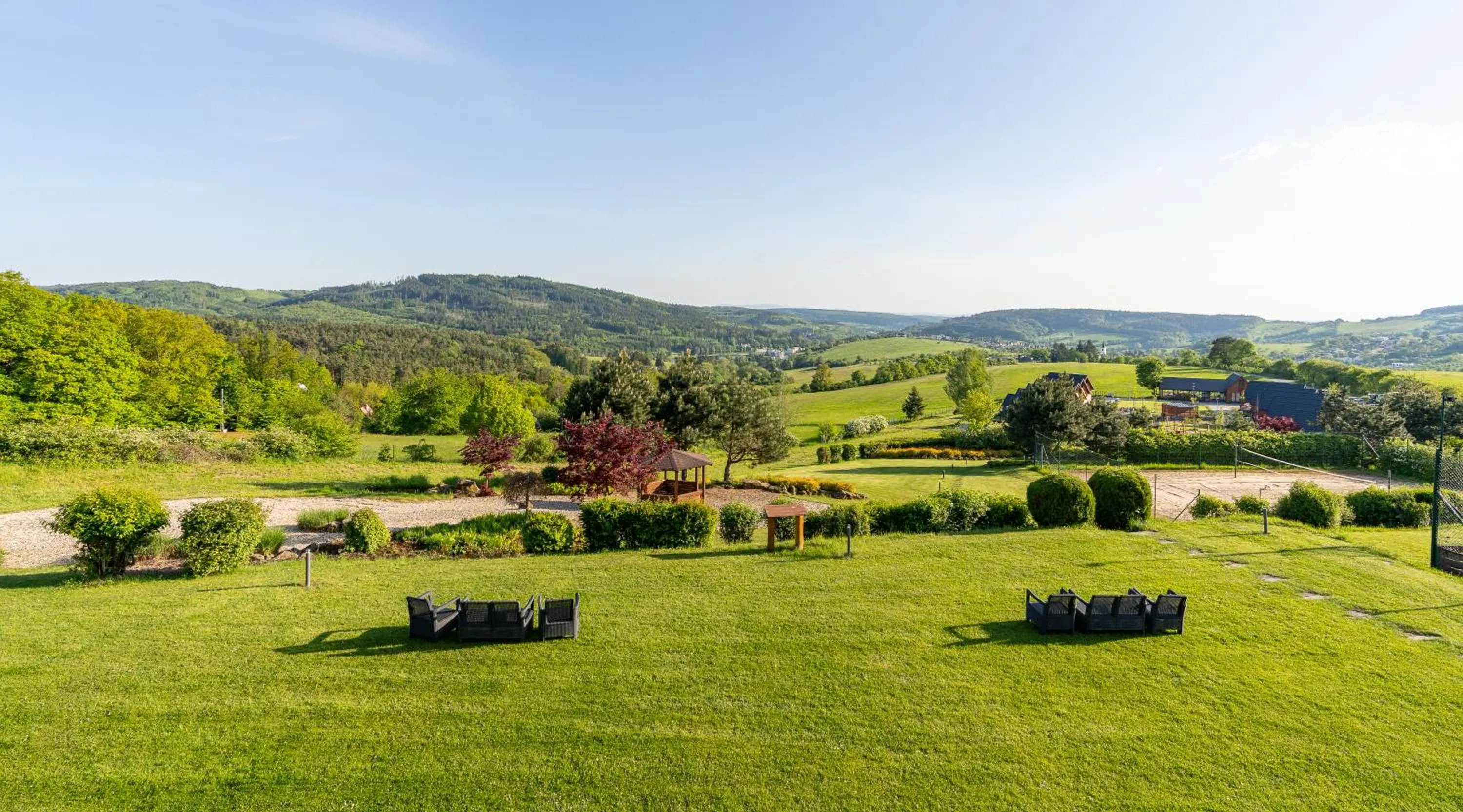 Garden in Hotel Vega Luhacovice