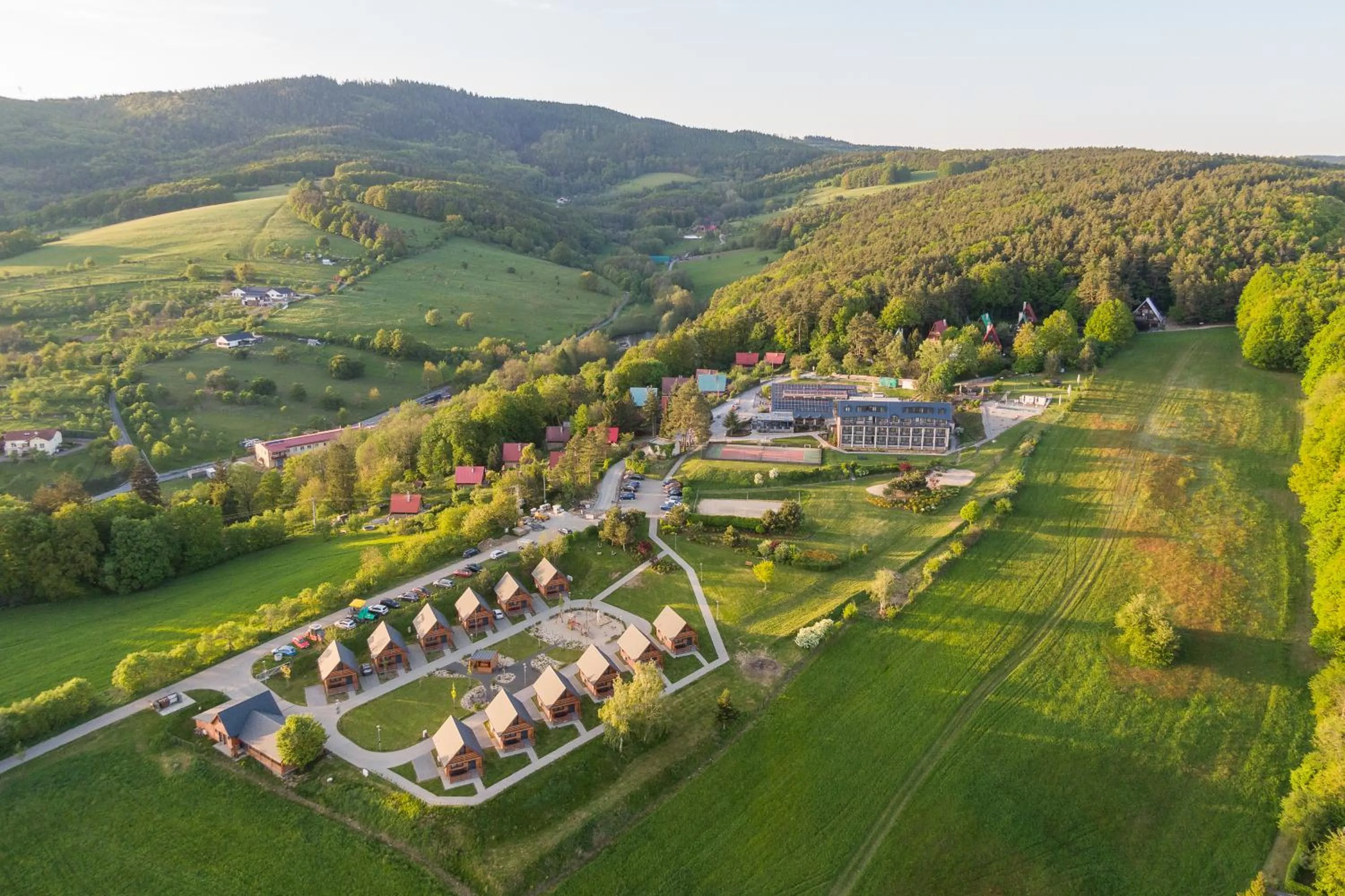 Bird's eye view in Hotel Vega Luhacovice