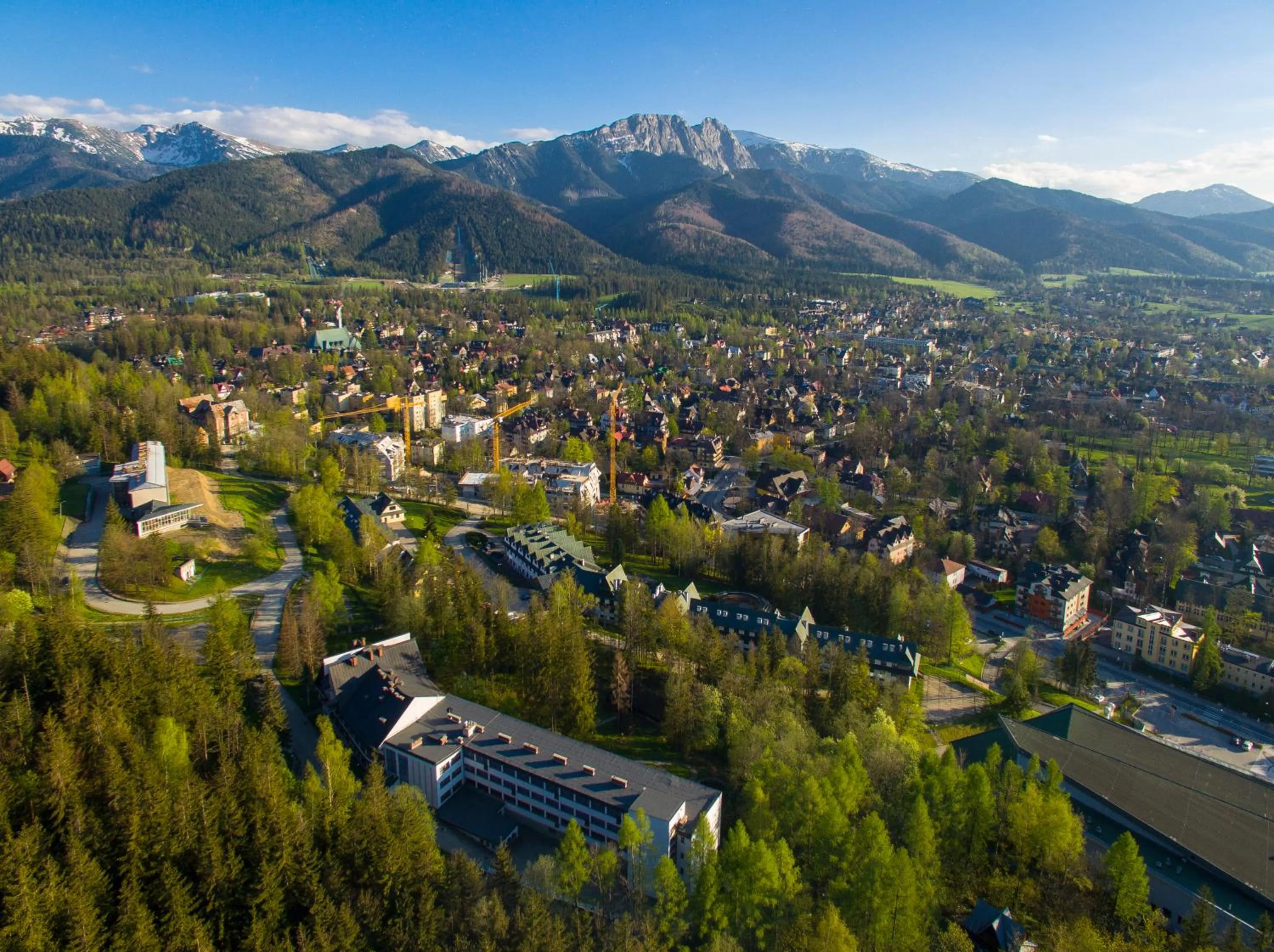Bird's eye view in Geovita Zakopane