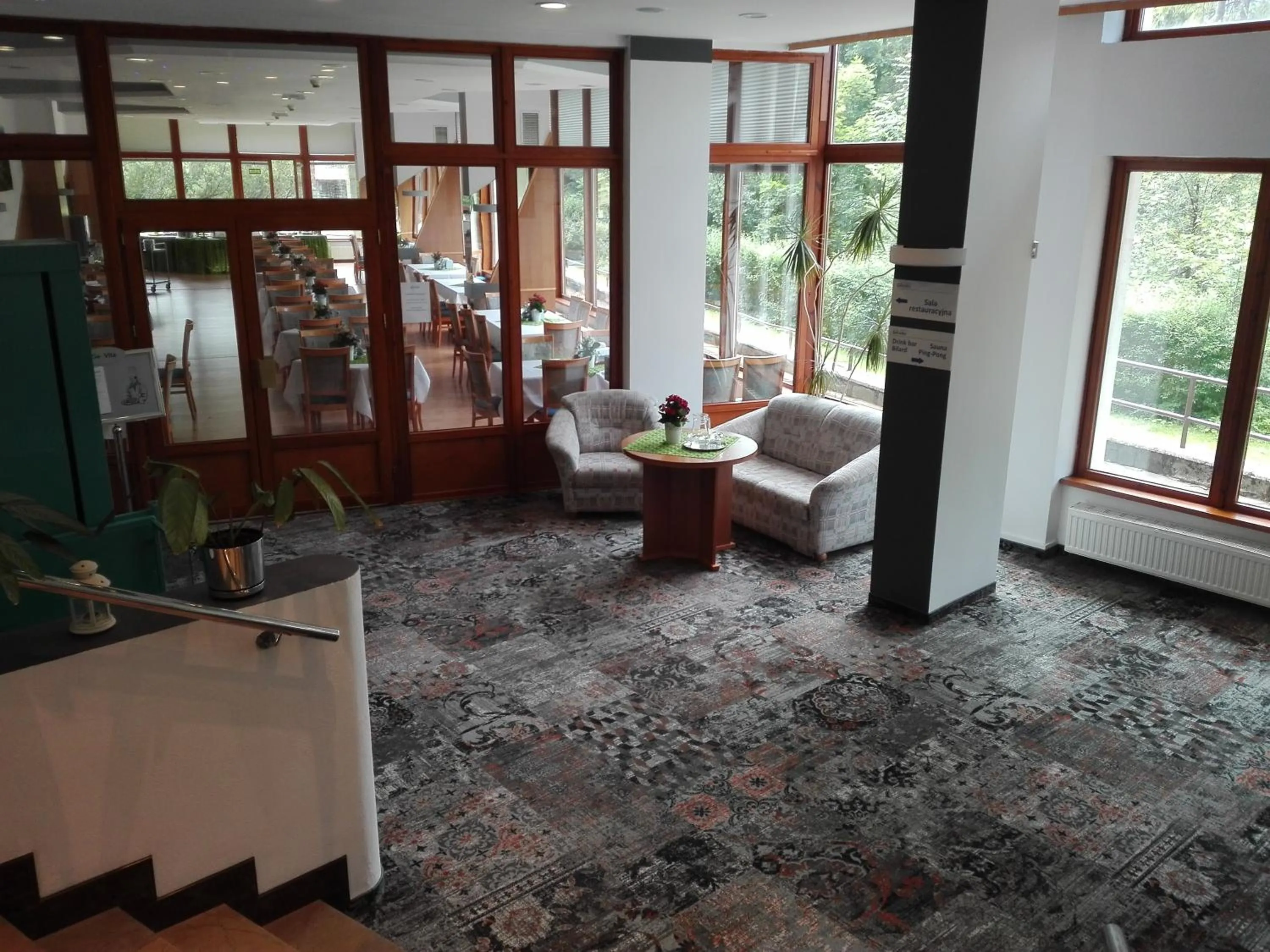 Lobby or reception in Geovita Zakopane