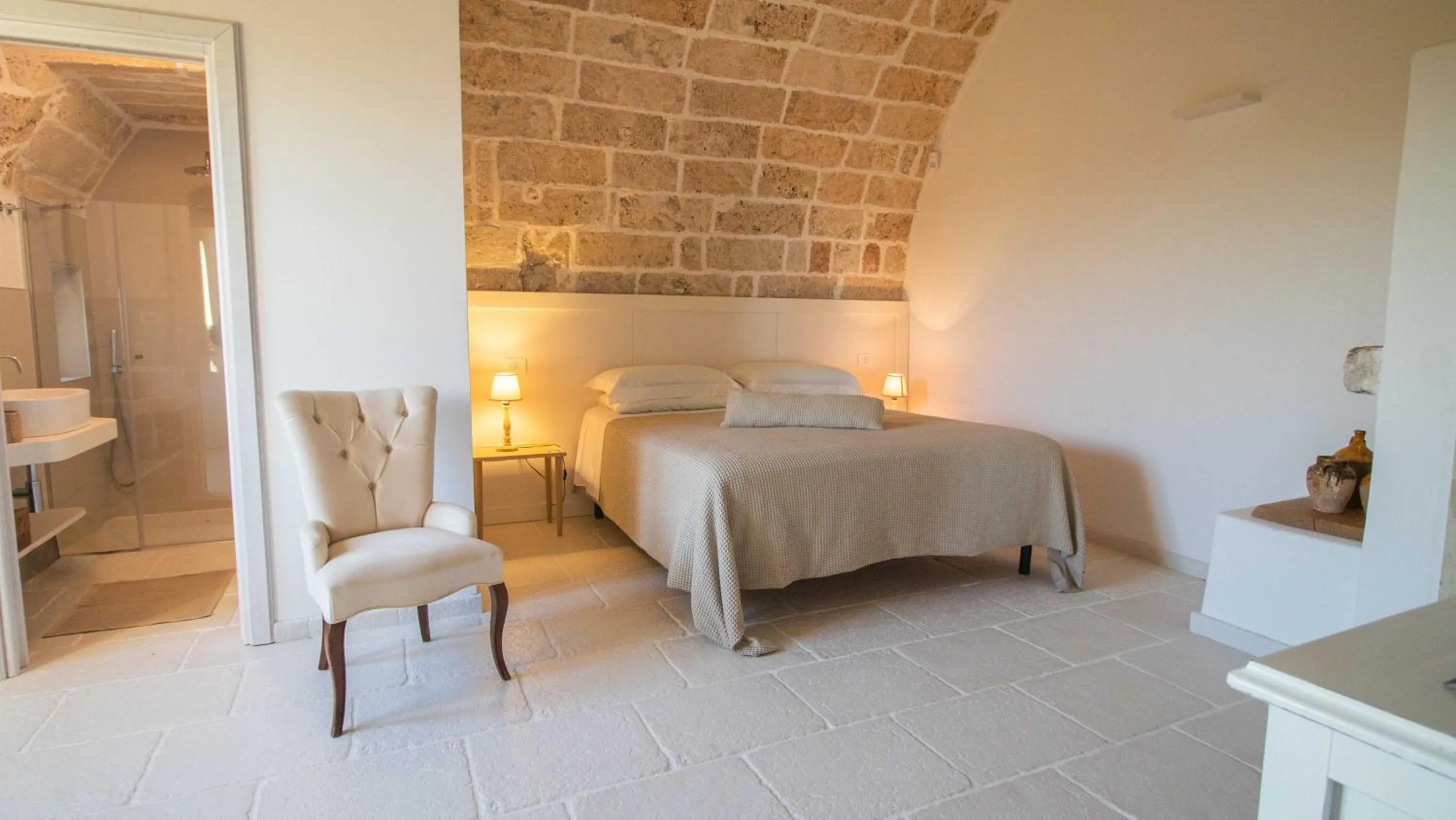 Bed in Masseria Macchiaforte