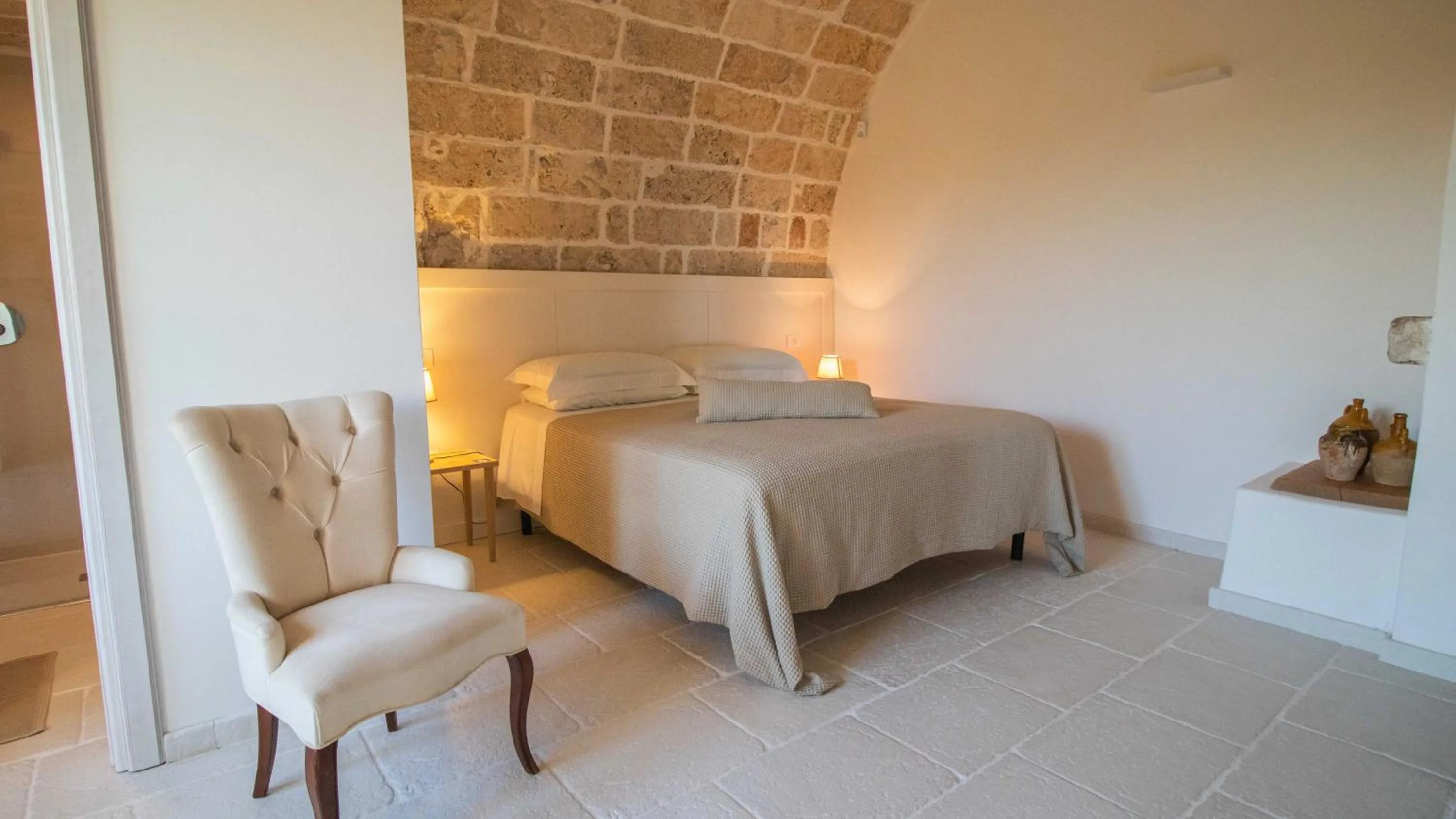 Bed in Masseria Macchiaforte