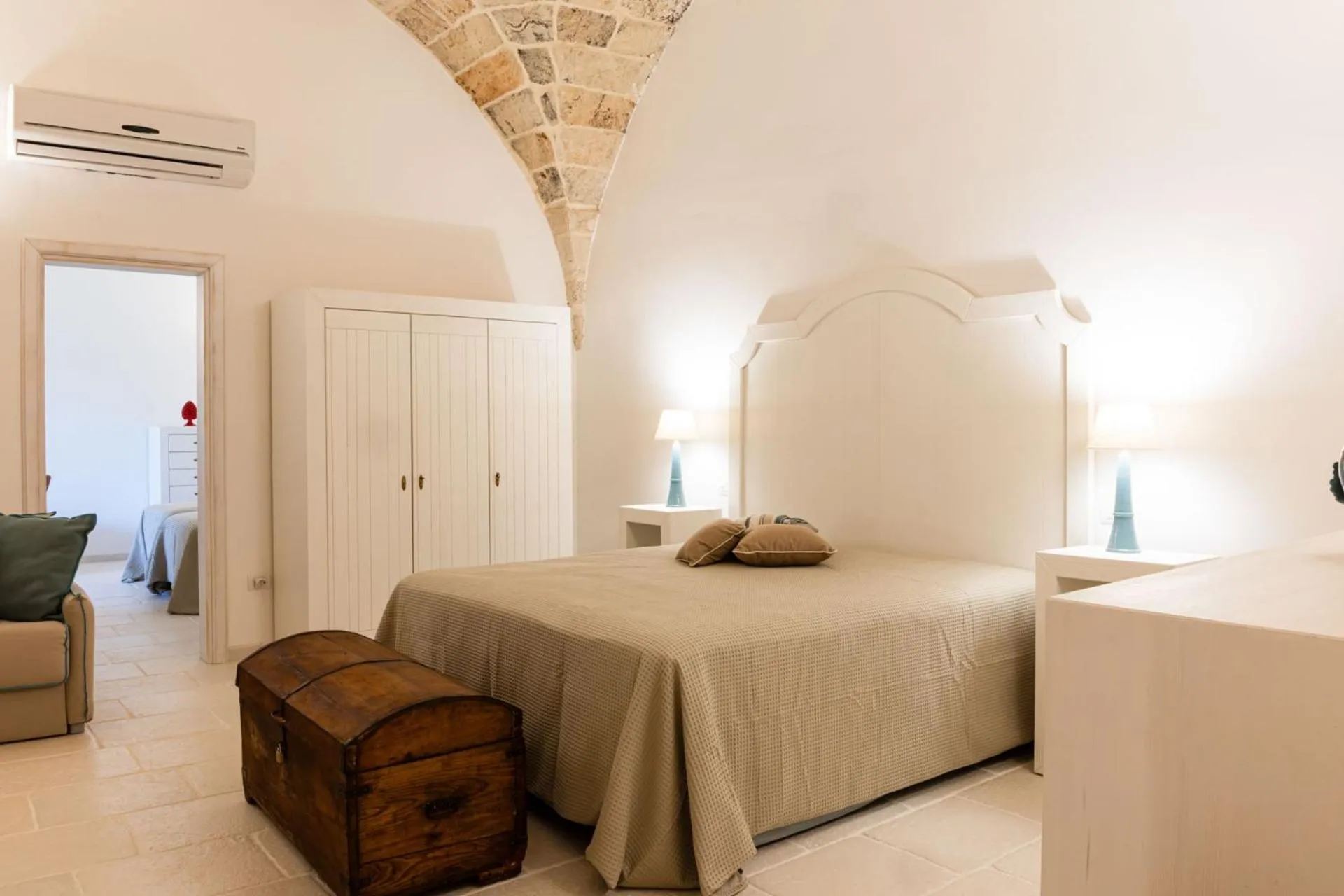 Bed in Masseria Macchiaforte