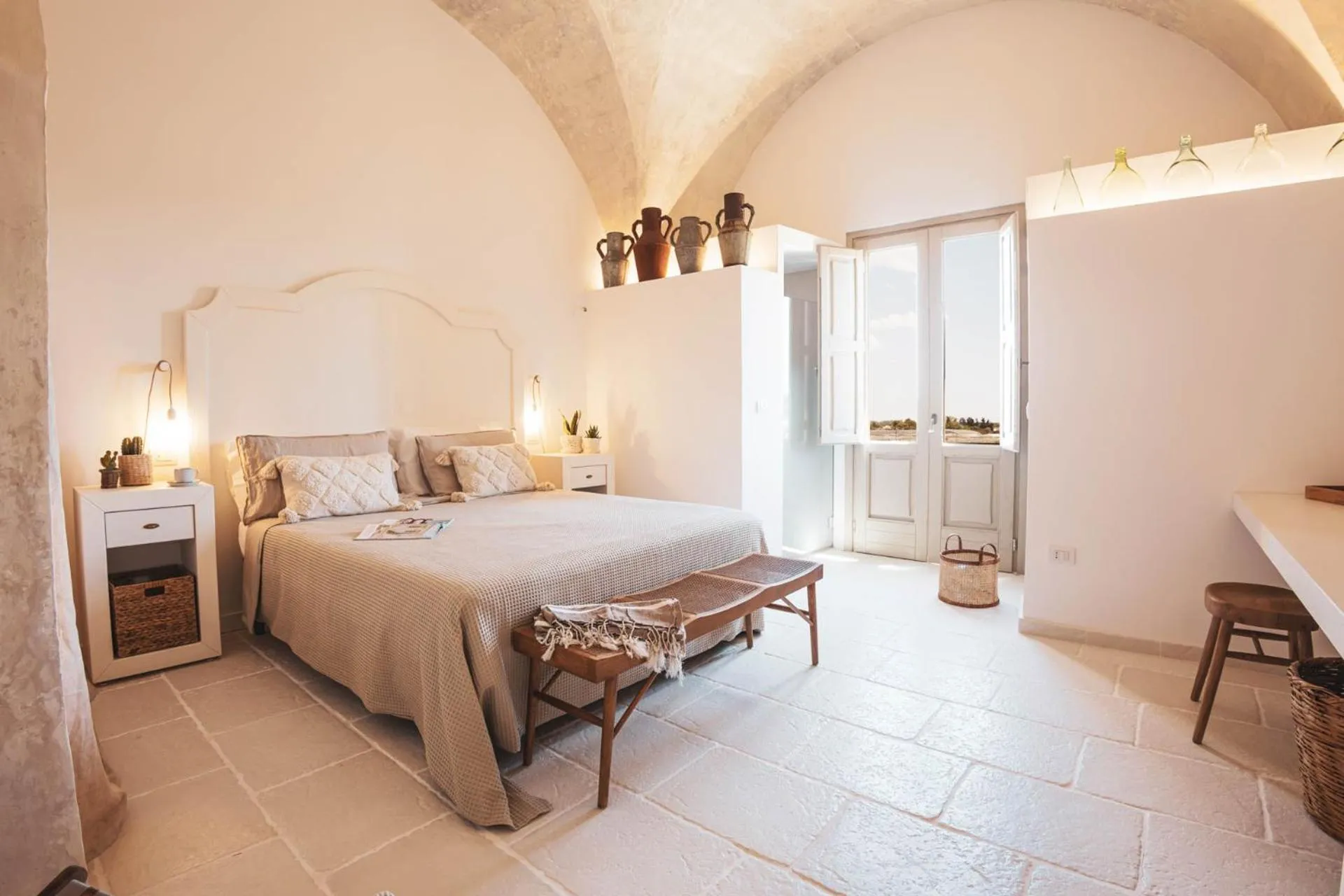 Bed in Masseria Macchiaforte