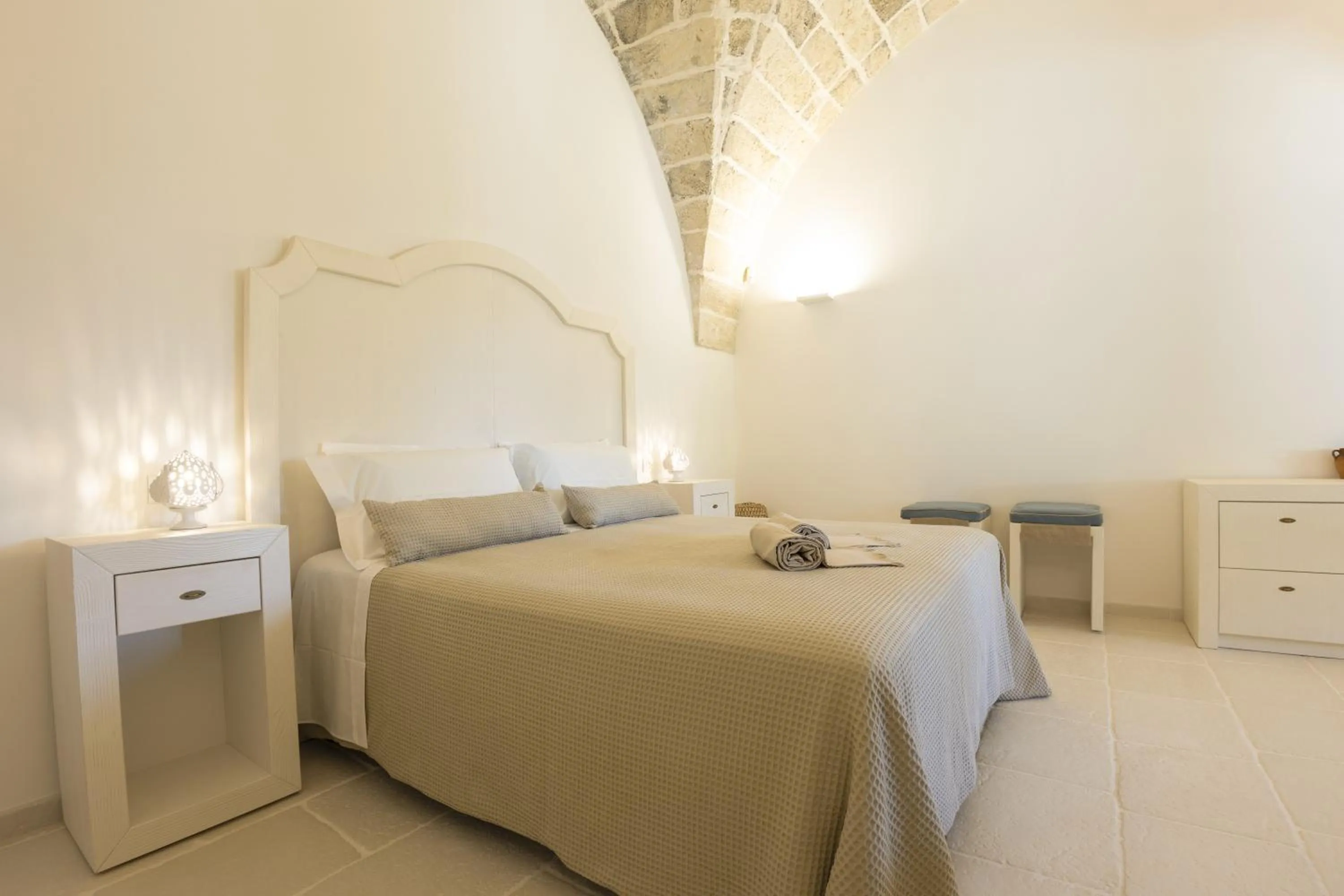 Bed in Masseria Macchiaforte