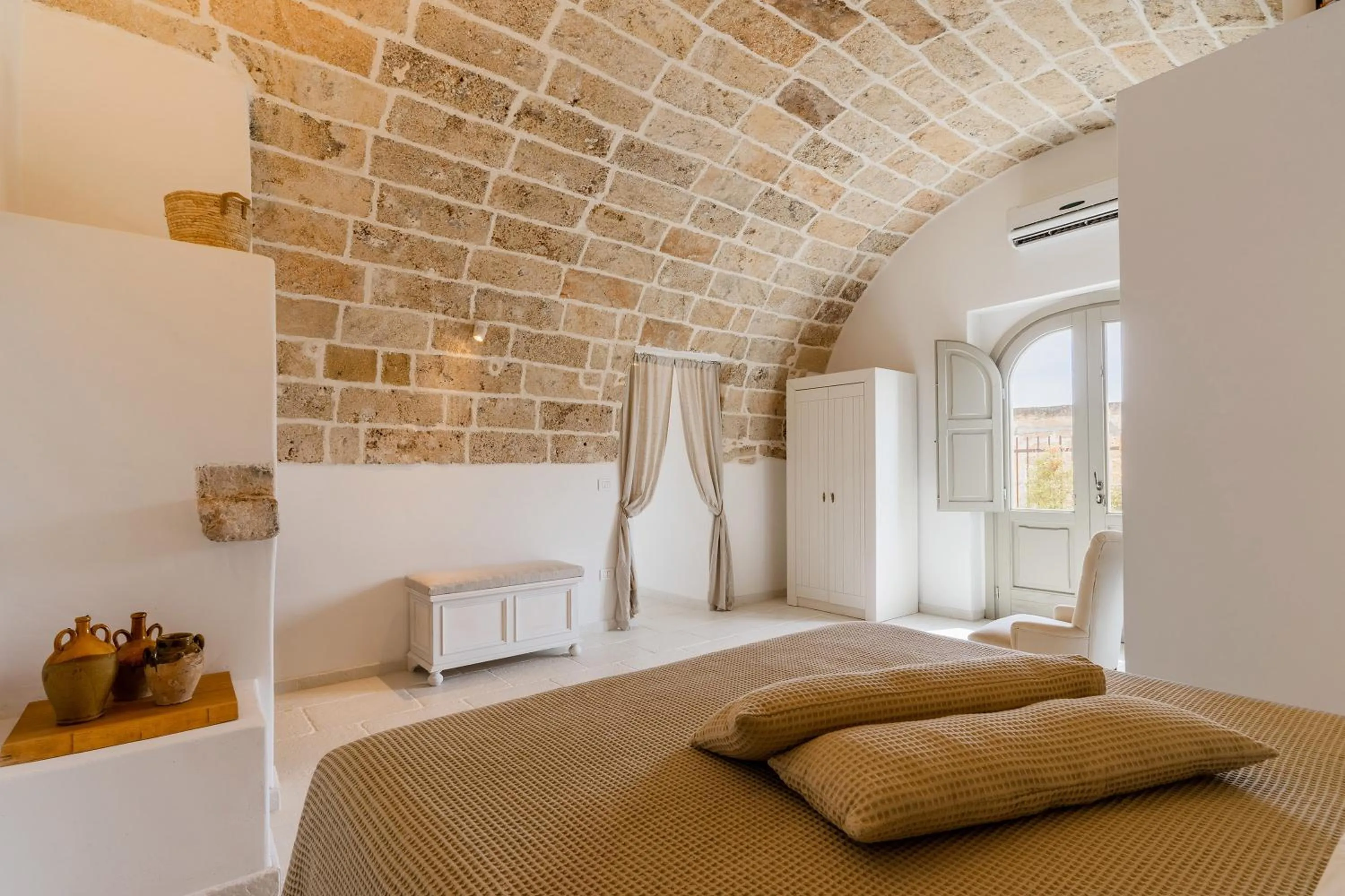 Bed in Masseria Macchiaforte