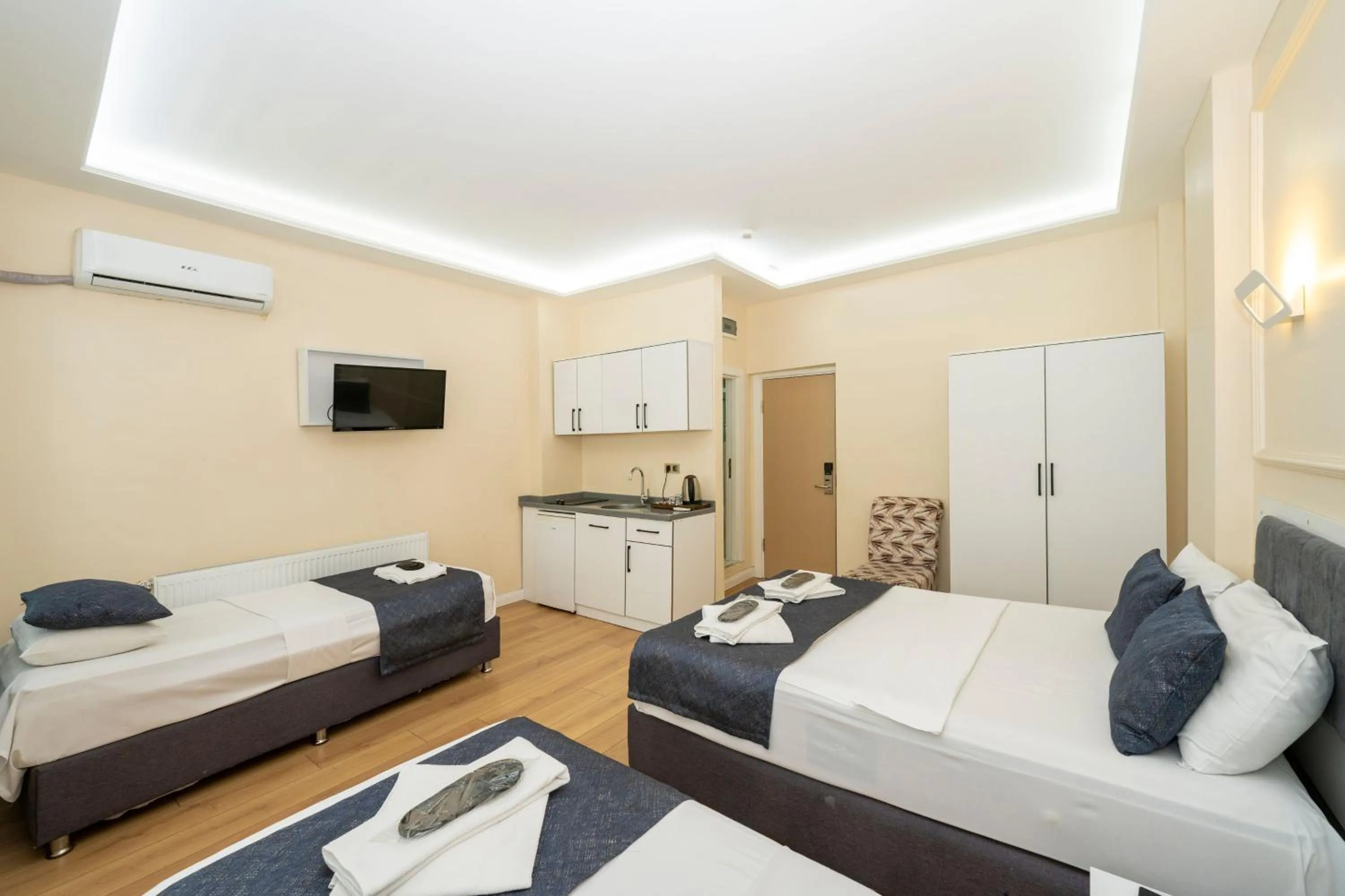 Bed in Luce Suites Taksim
