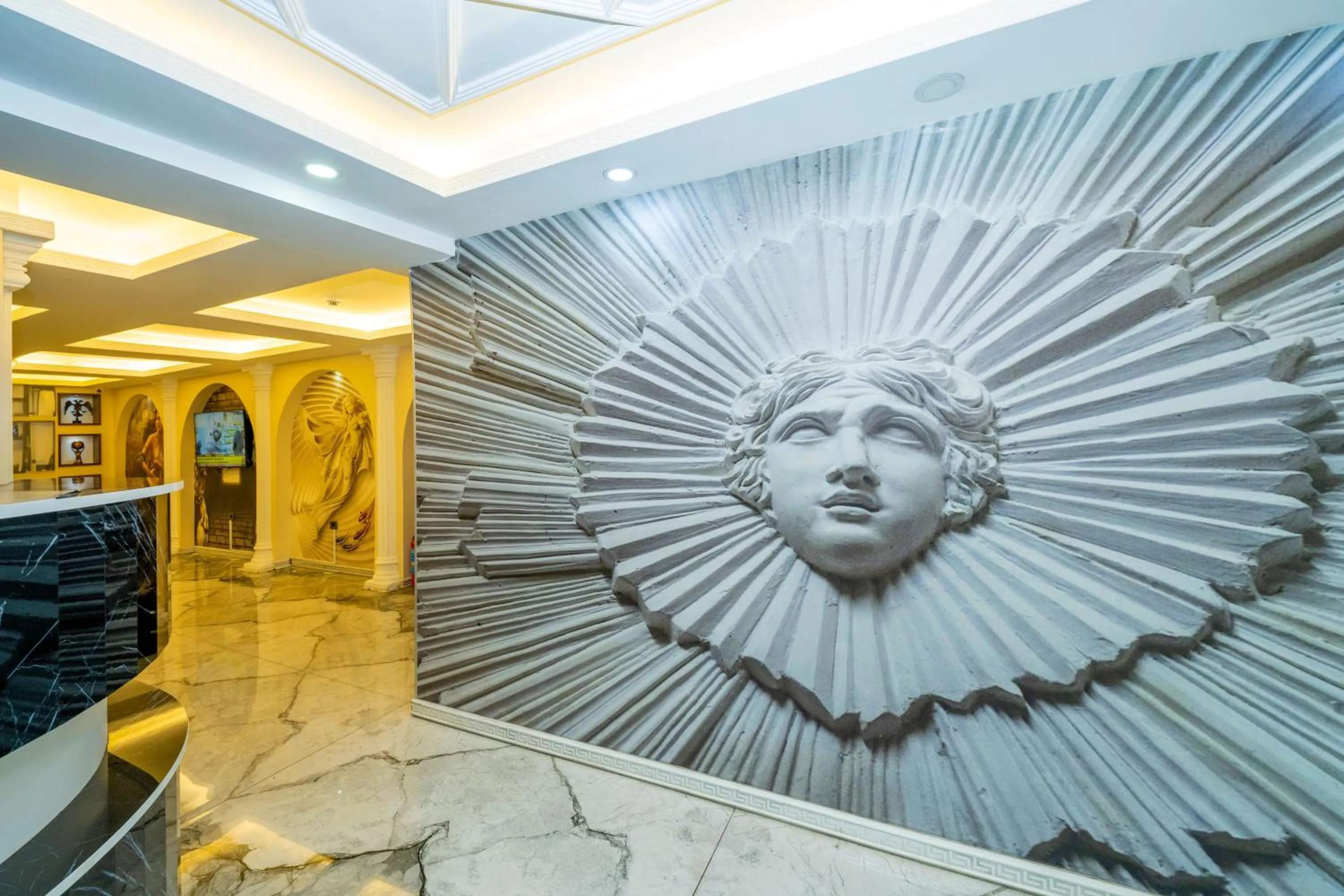 Decorative detail in Luce Suites Taksim