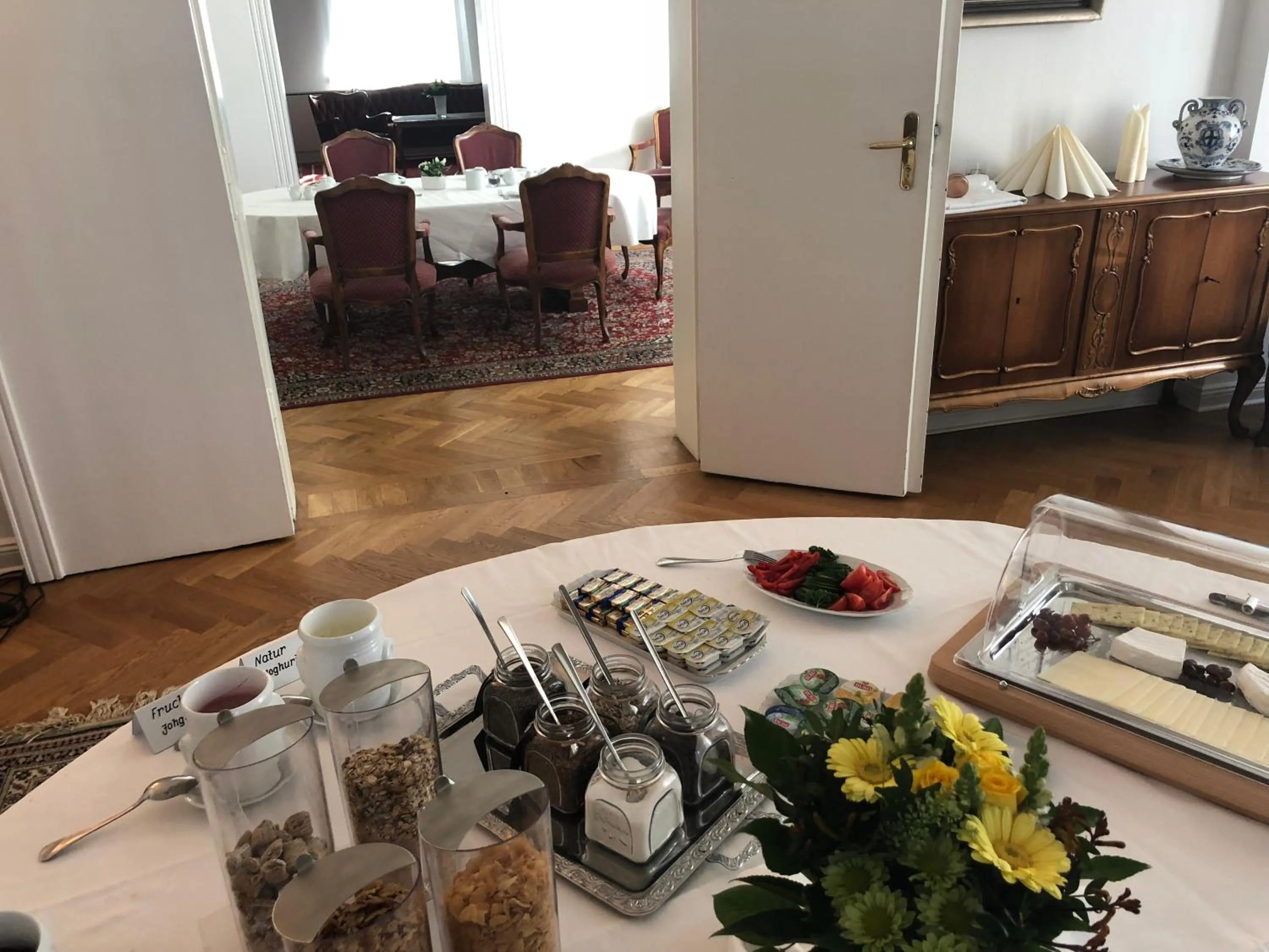 Breakfast in Gästehaus Leipzig