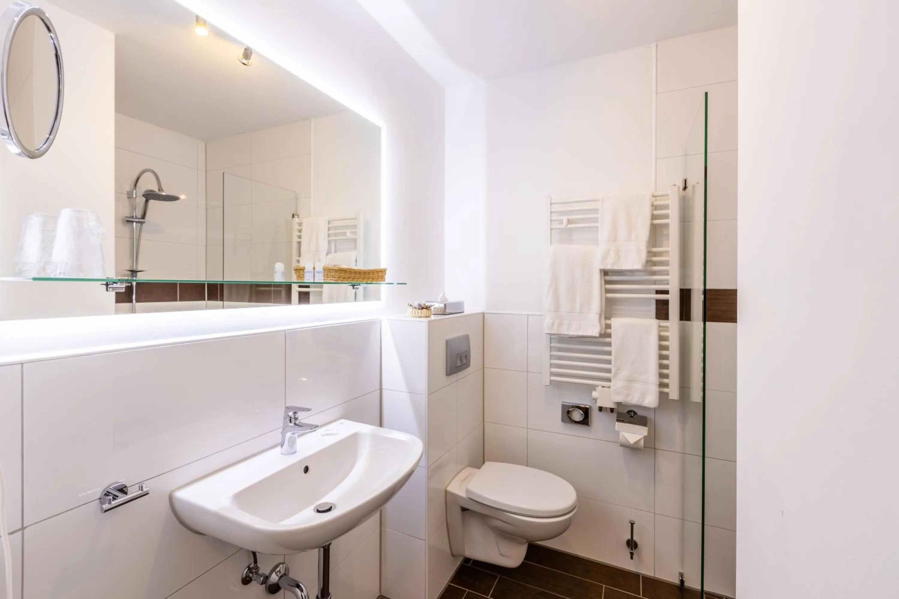 Bathroom in Akzent Hotel Hoyerswege