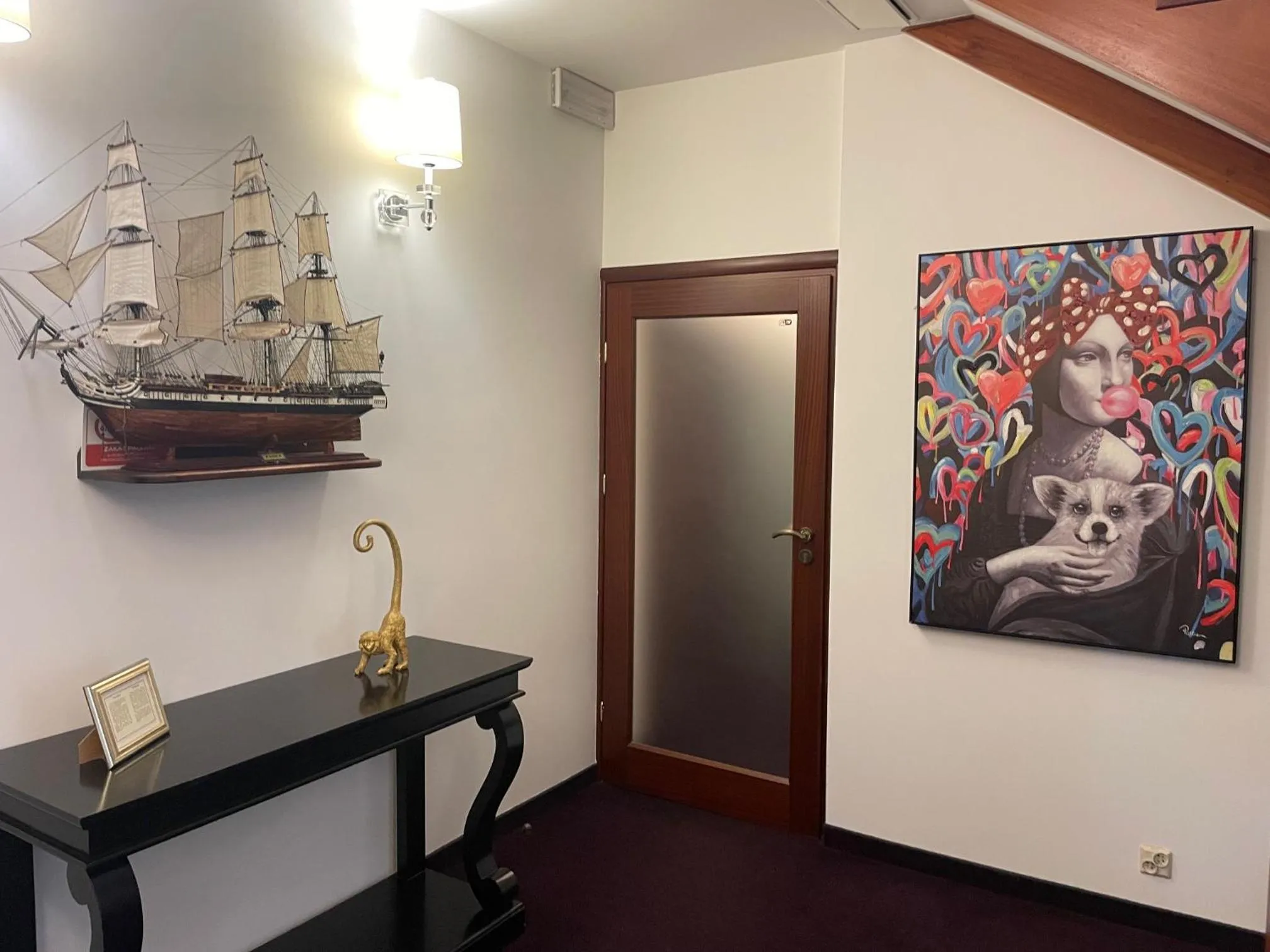 Lobby or reception in Willa 4 Pory Roku & Uznam