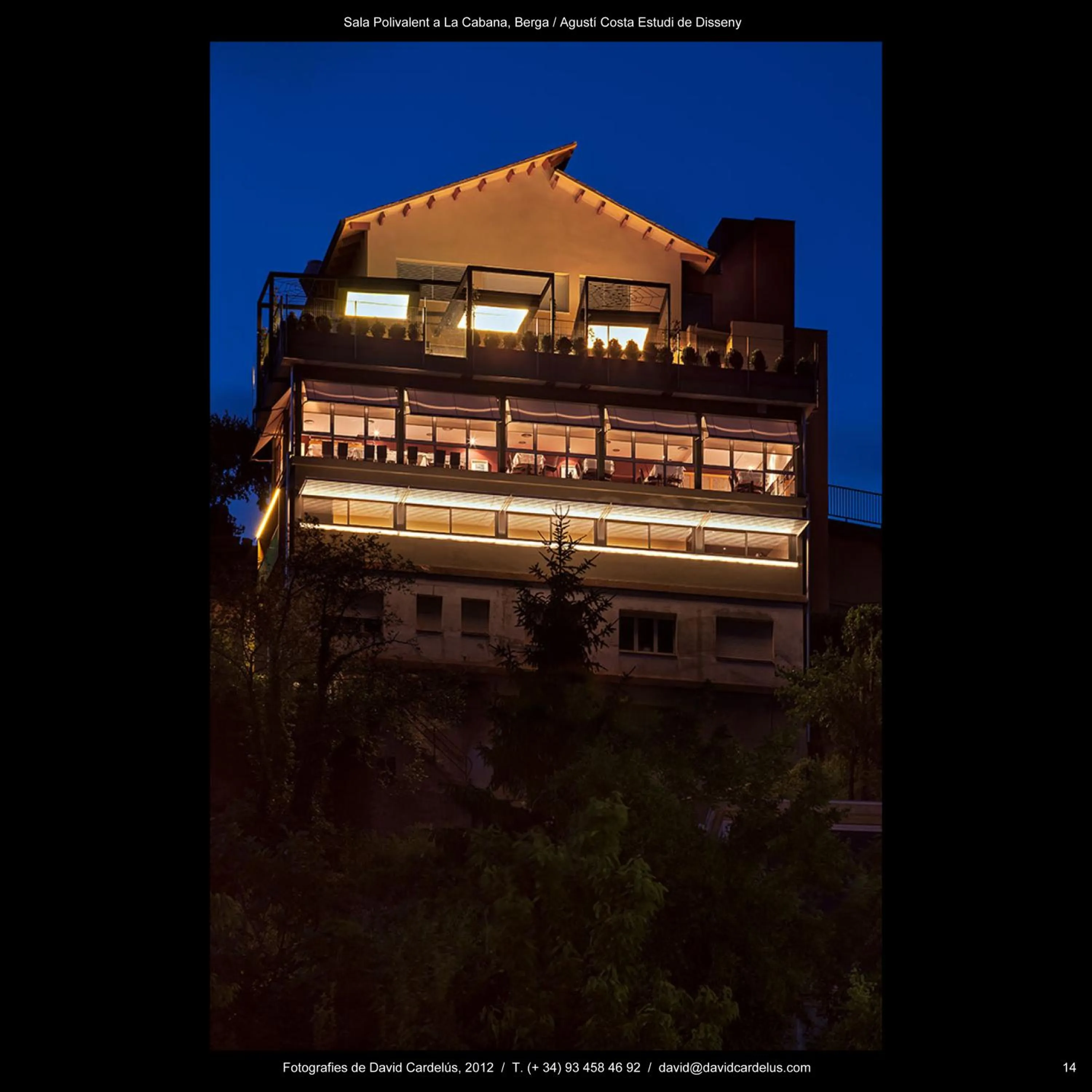 Property building in HOTEL LA CABANA BERGA