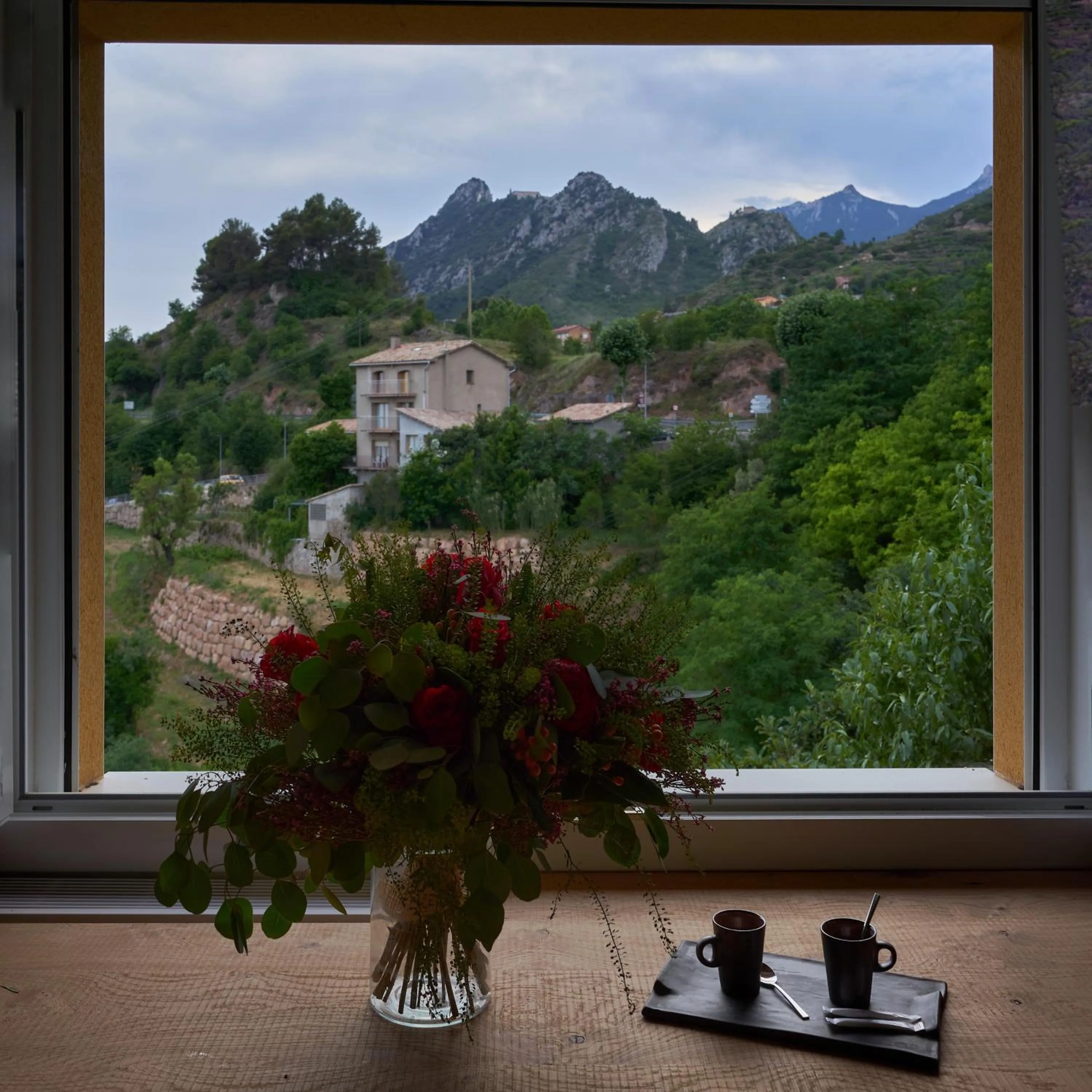 Mountain view in HOTEL LA CABANA BERGA
