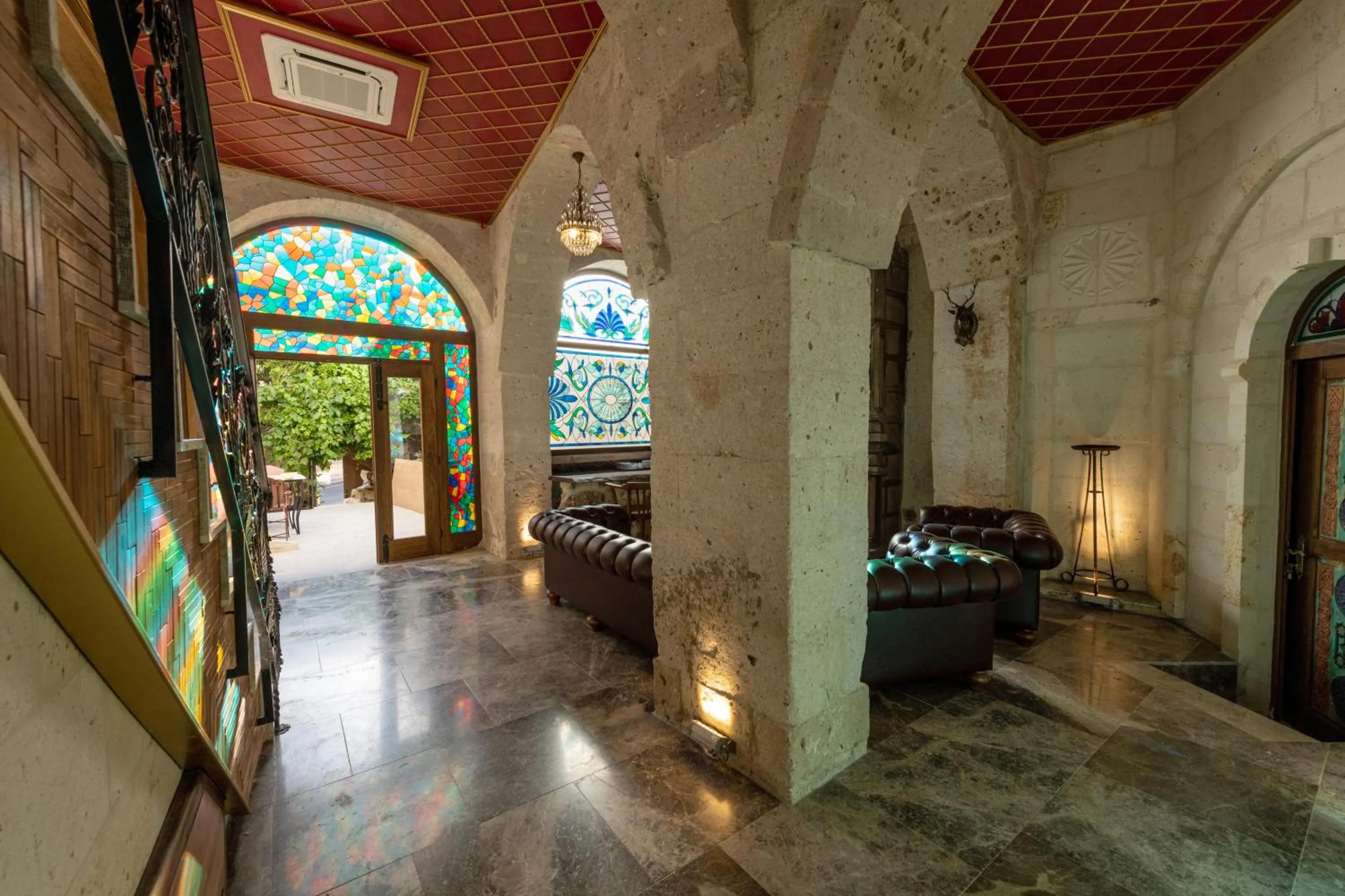 Lobby or reception in Foremanson Cave Hotel
