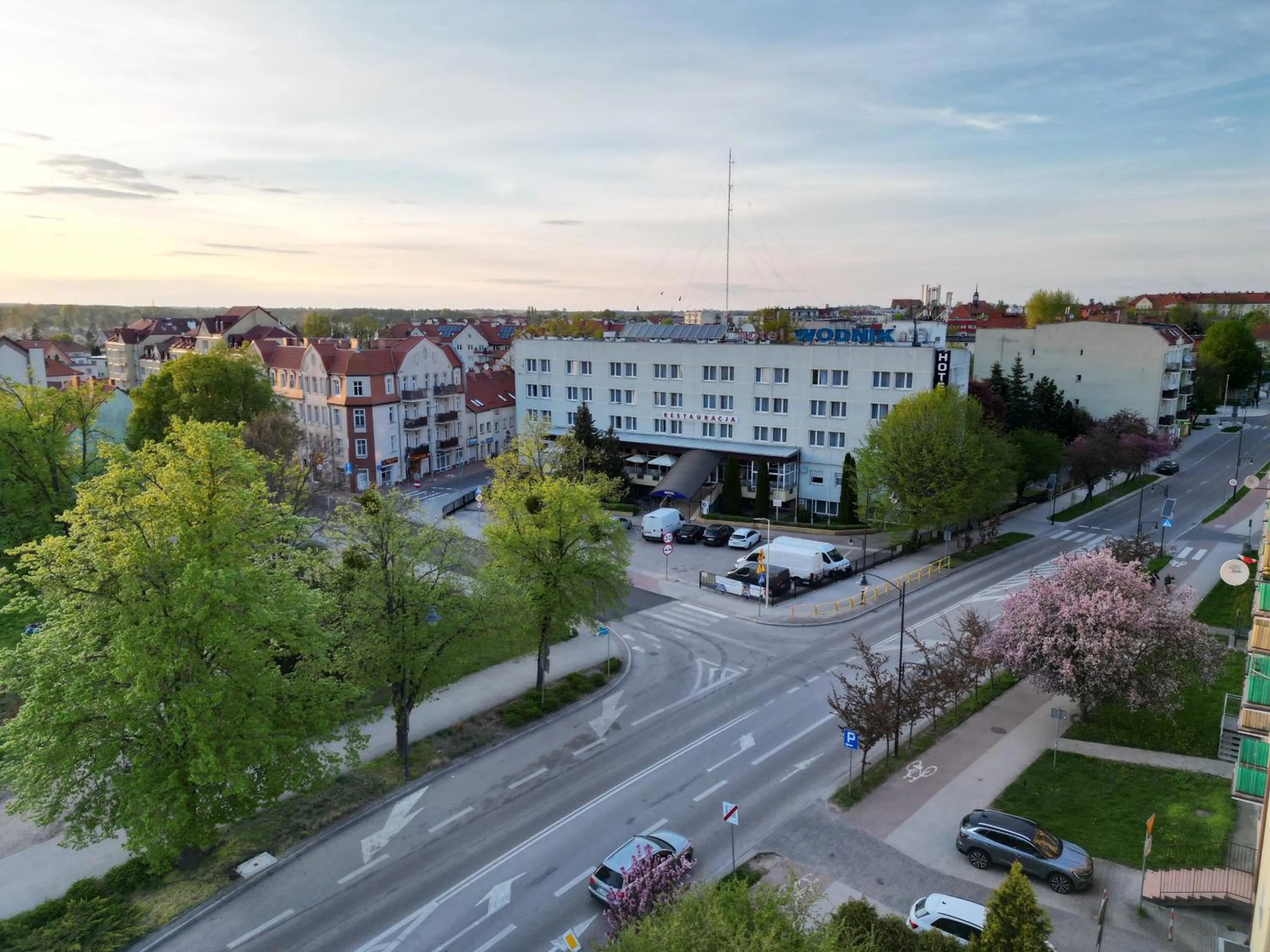 Property building in Hotel Wodnik