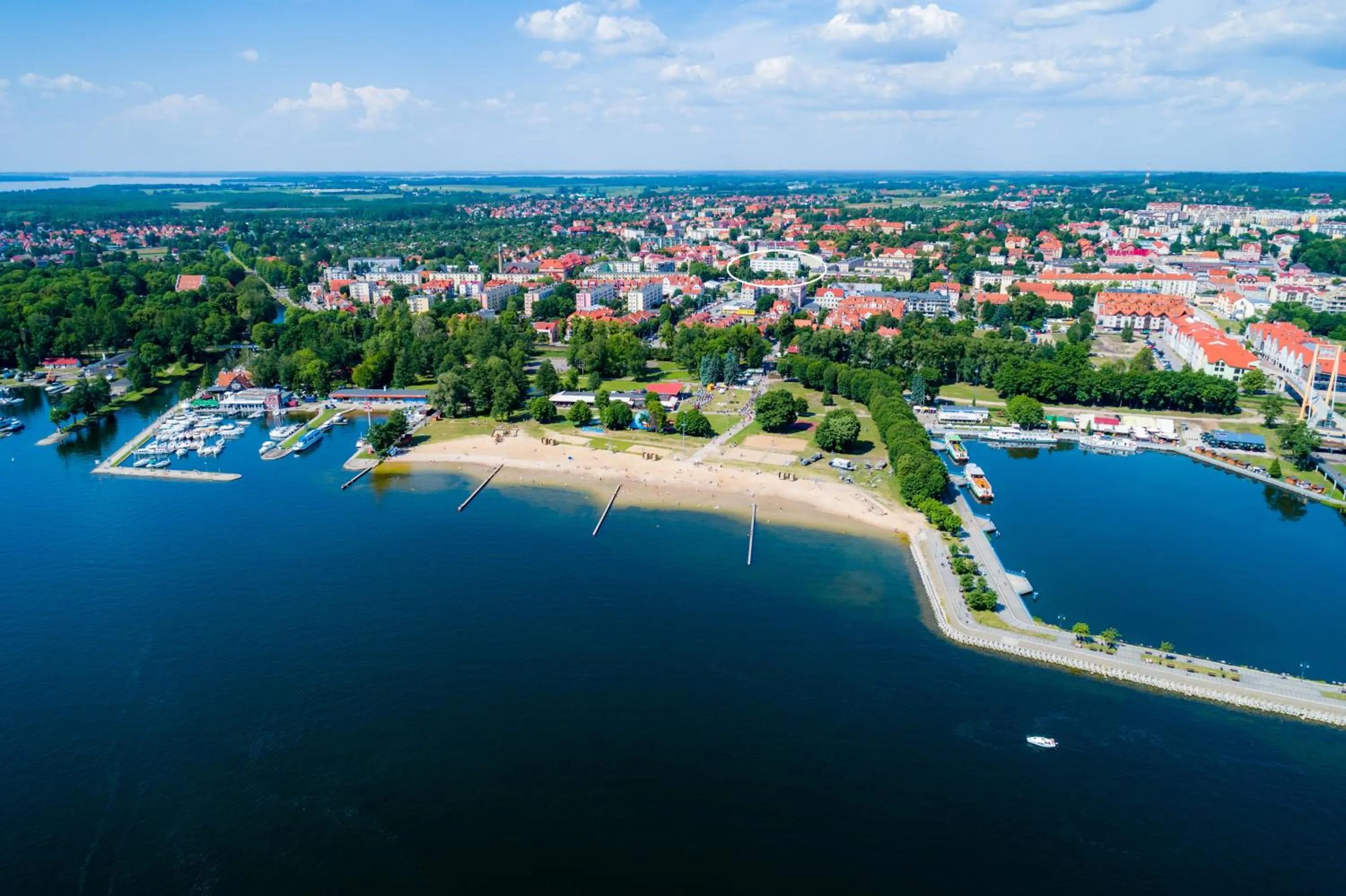 Bird's eye view in Hotel Wodnik