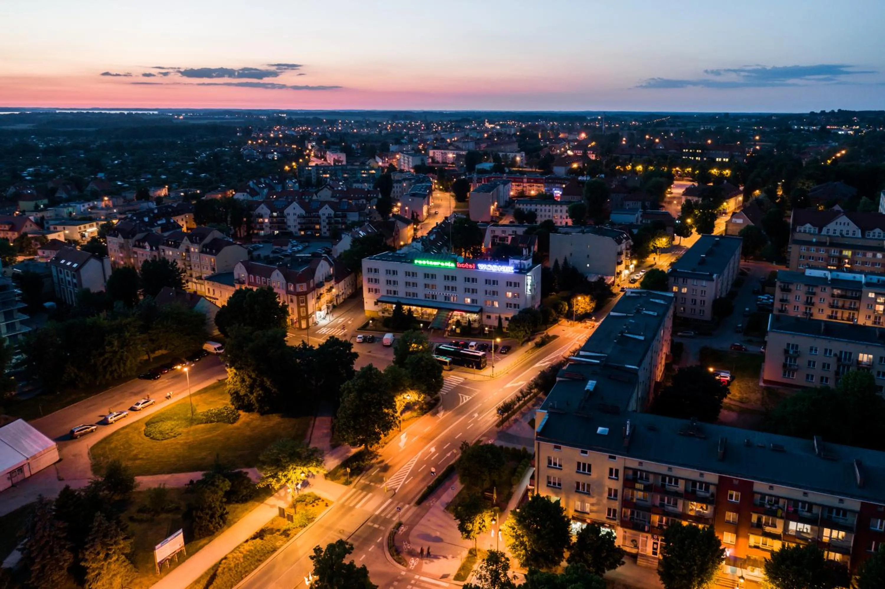 Bird's eye view in Hotel Wodnik
