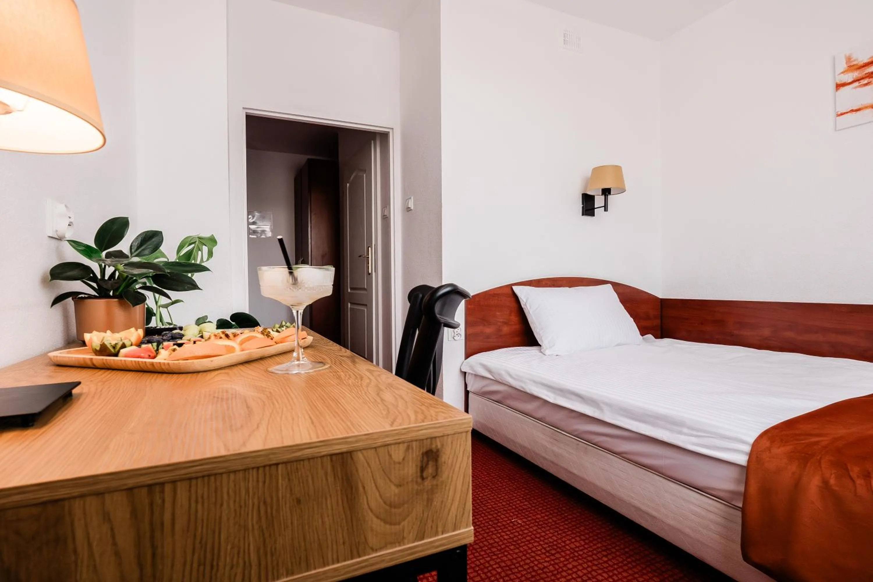 Bed in Hotel Wodnik