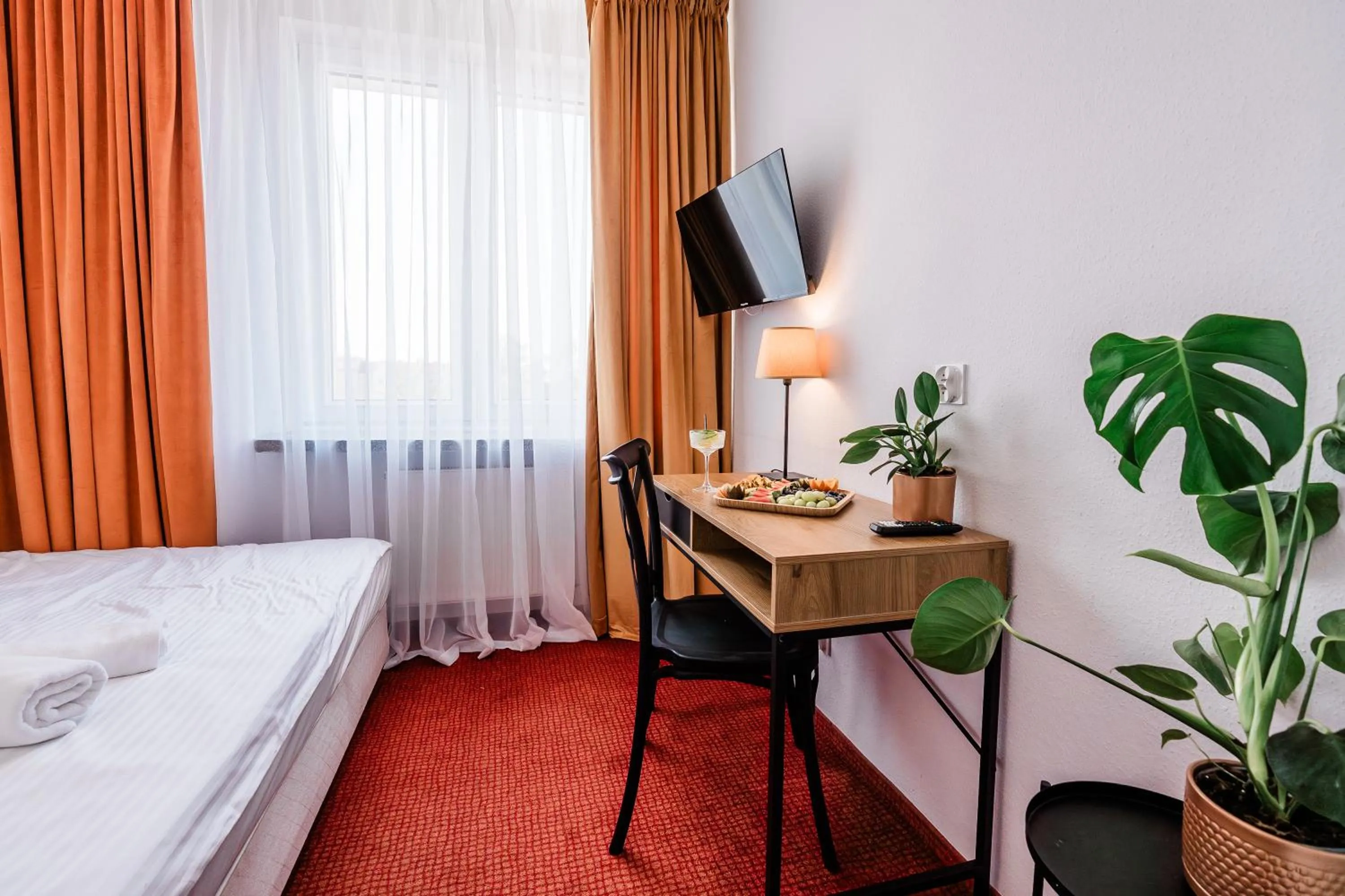 Bed in Hotel Wodnik