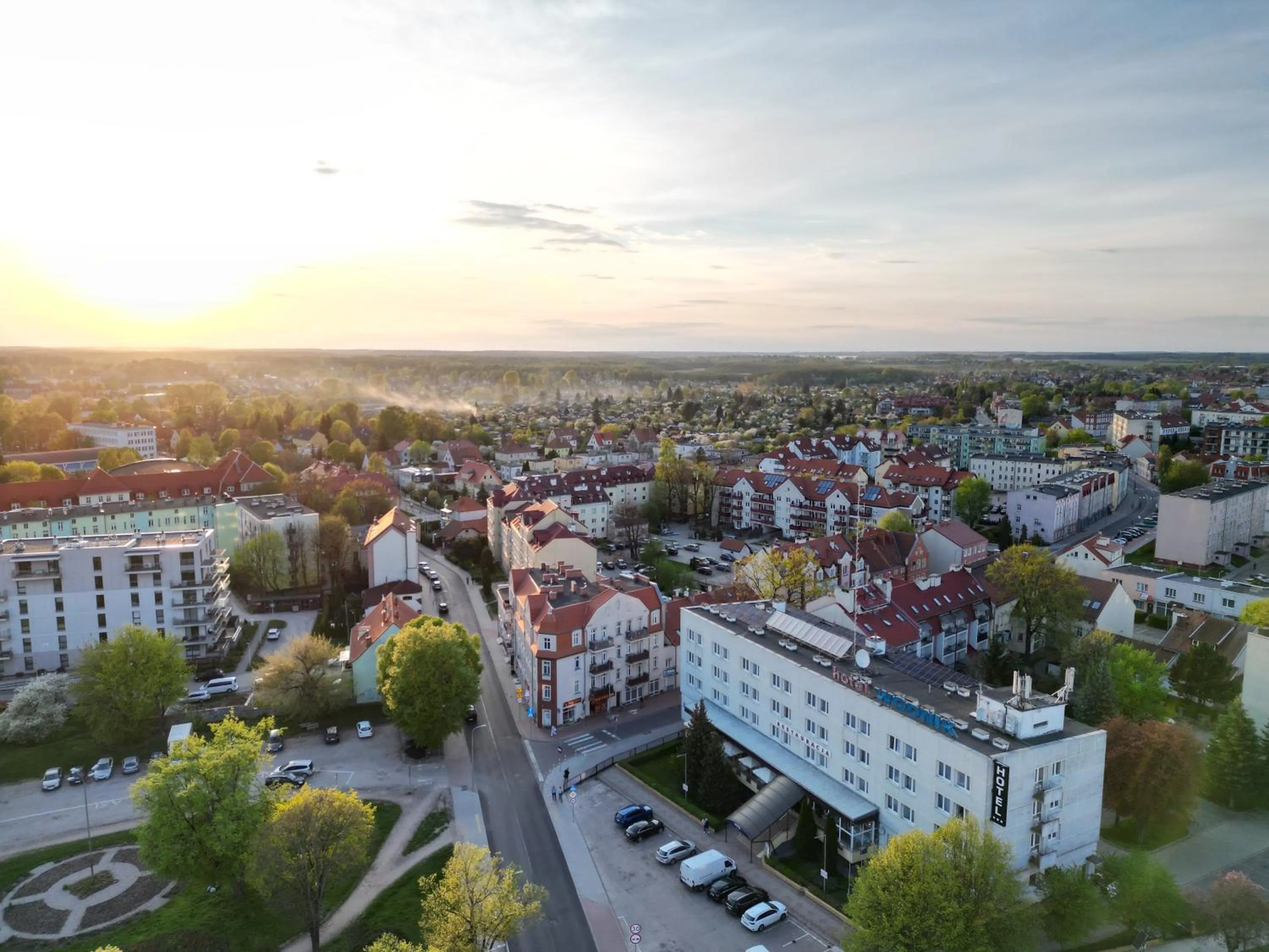 Property building in Hotel Wodnik