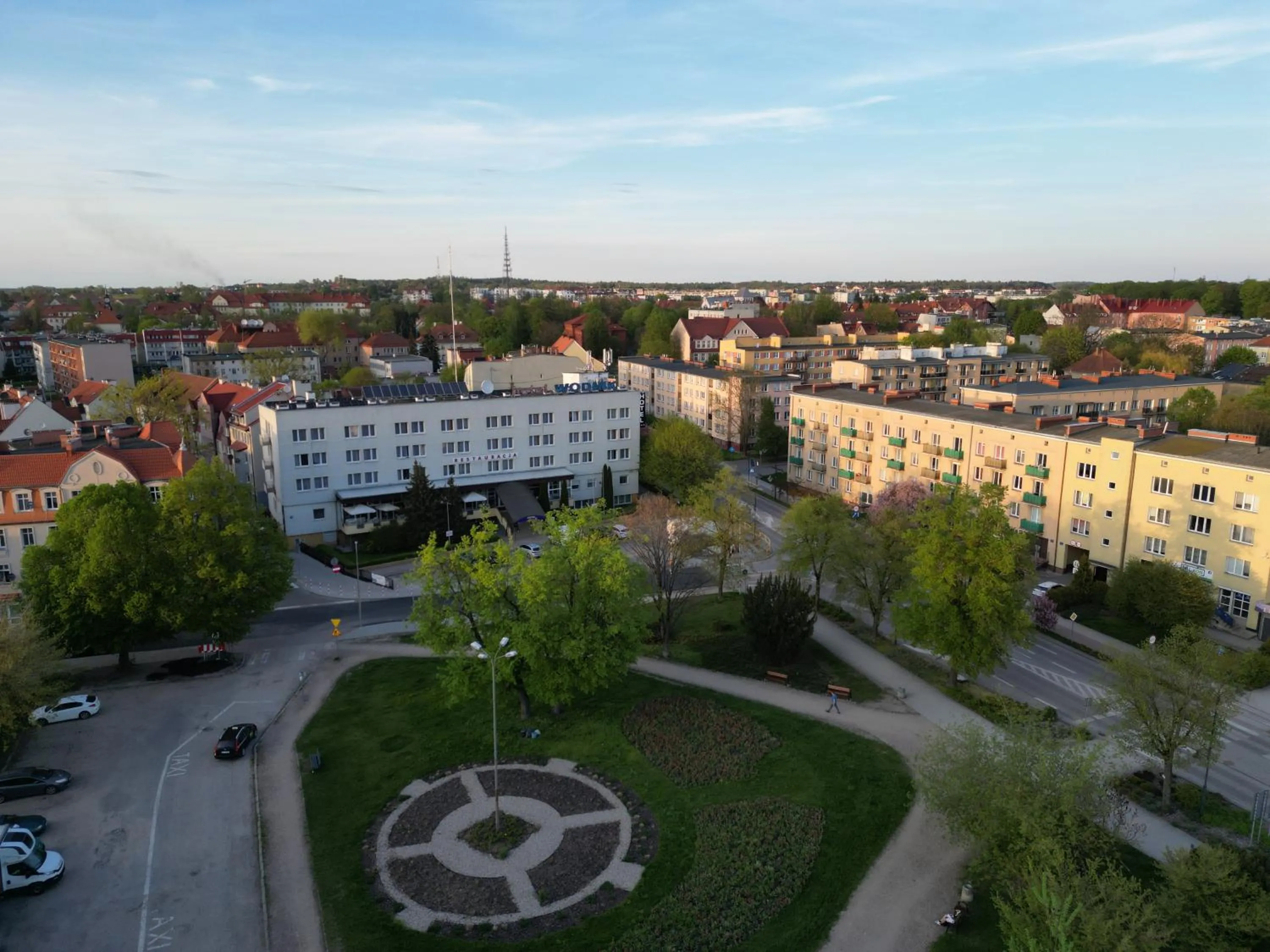 Property building in Hotel Wodnik
