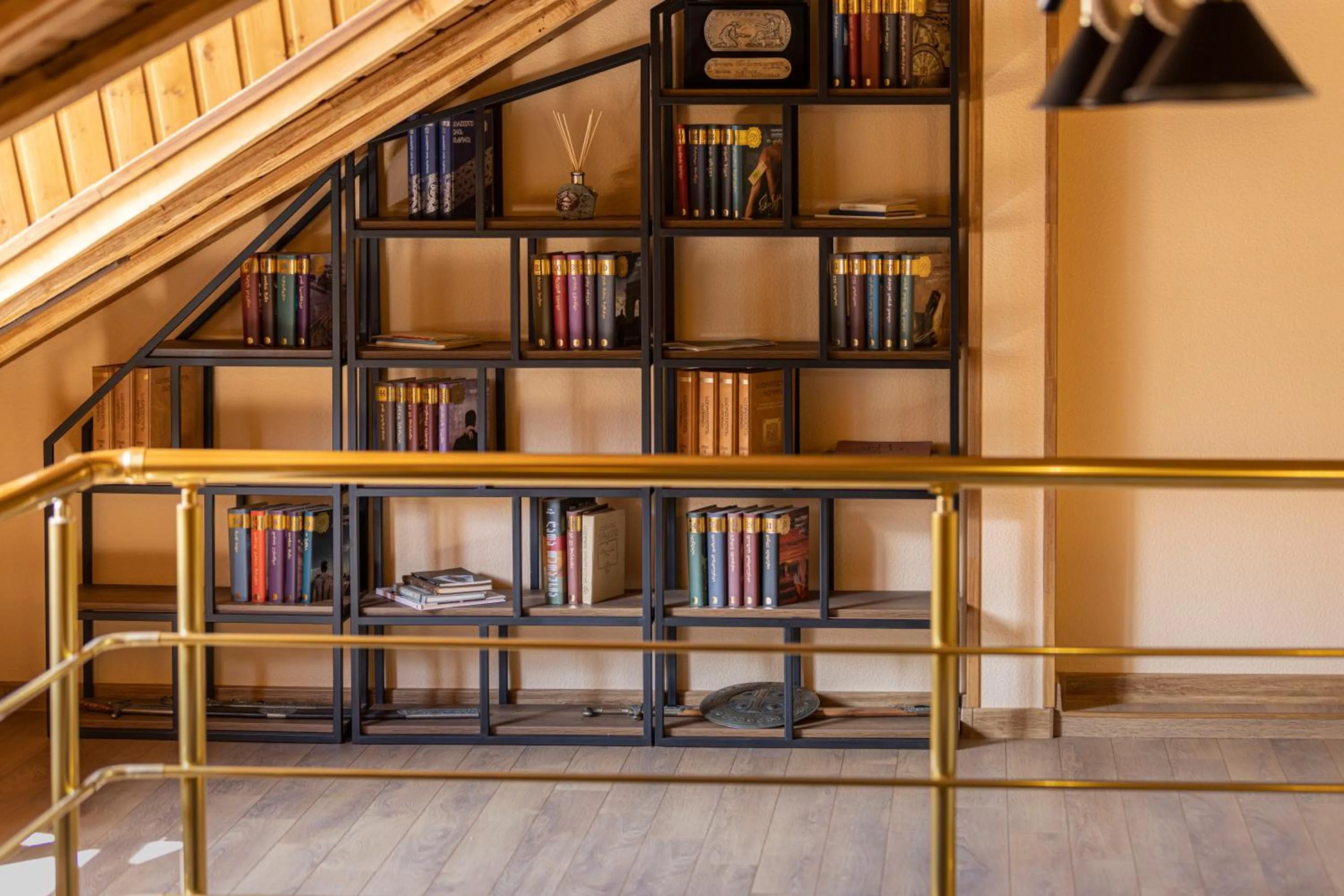Library in GRAF Kazbegi