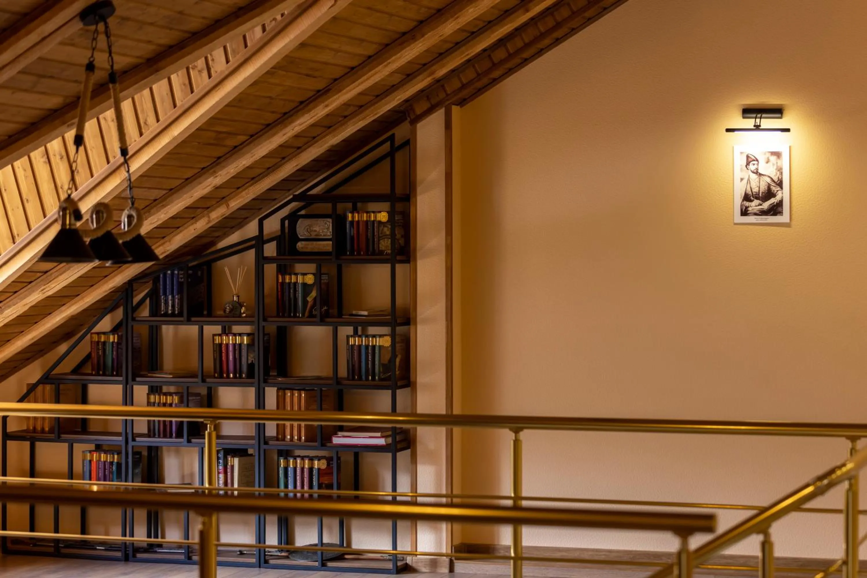 Library in GRAF Kazbegi