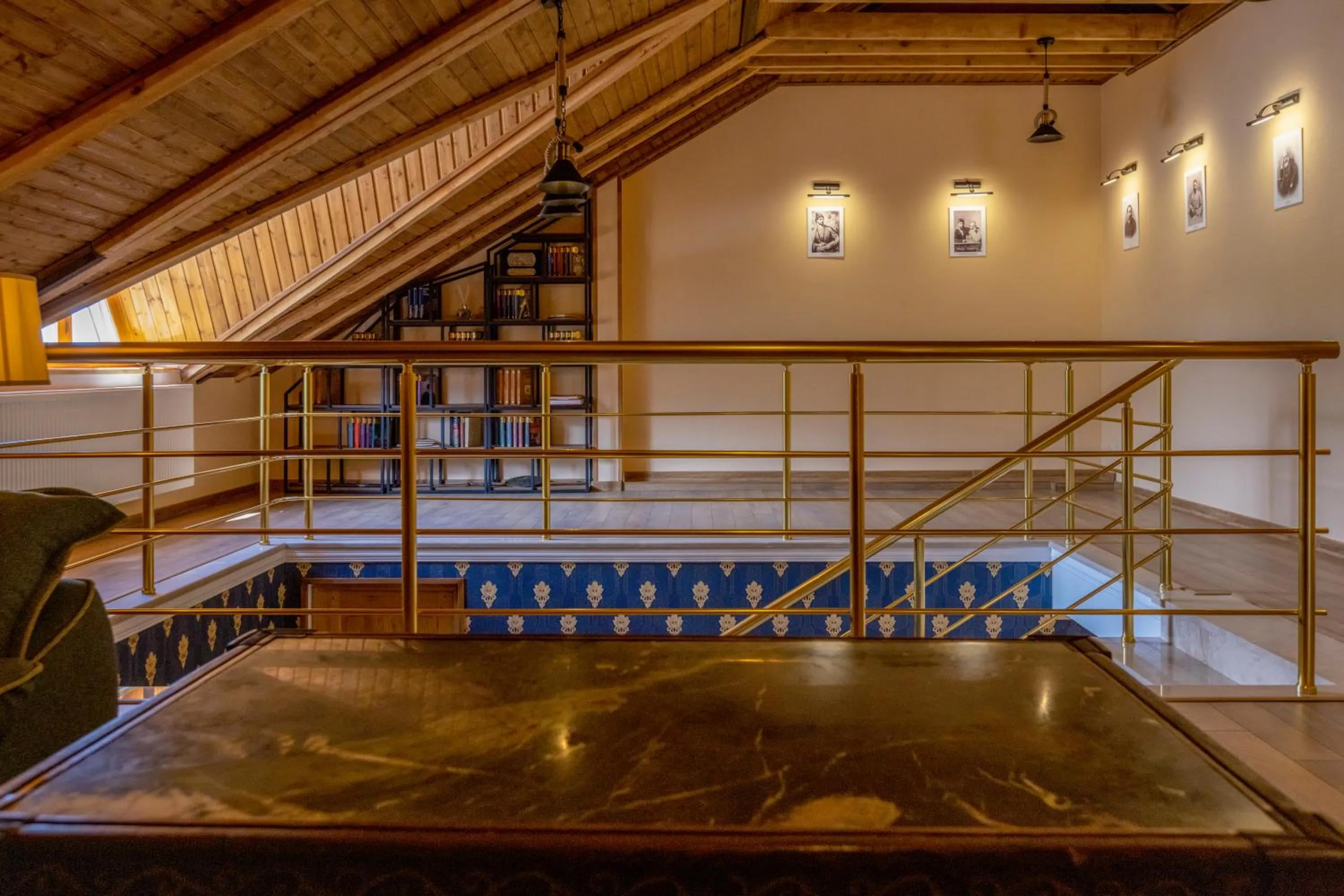 Library in GRAF Kazbegi