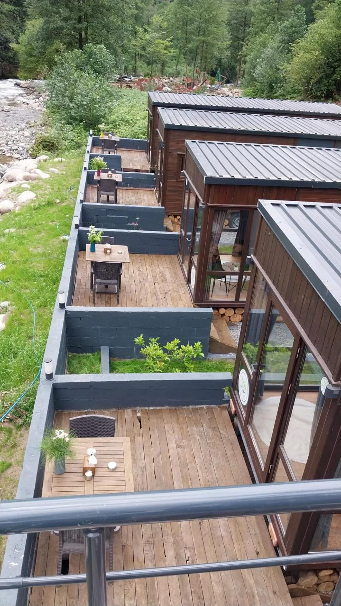 Property building in Danzi camping tiny house