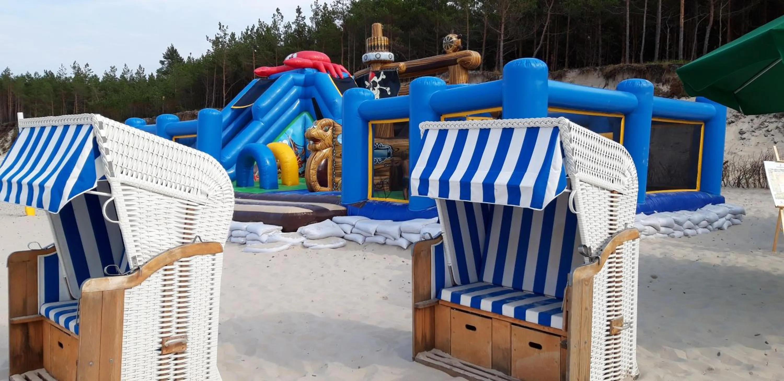 Children play ground in Hotel Senator