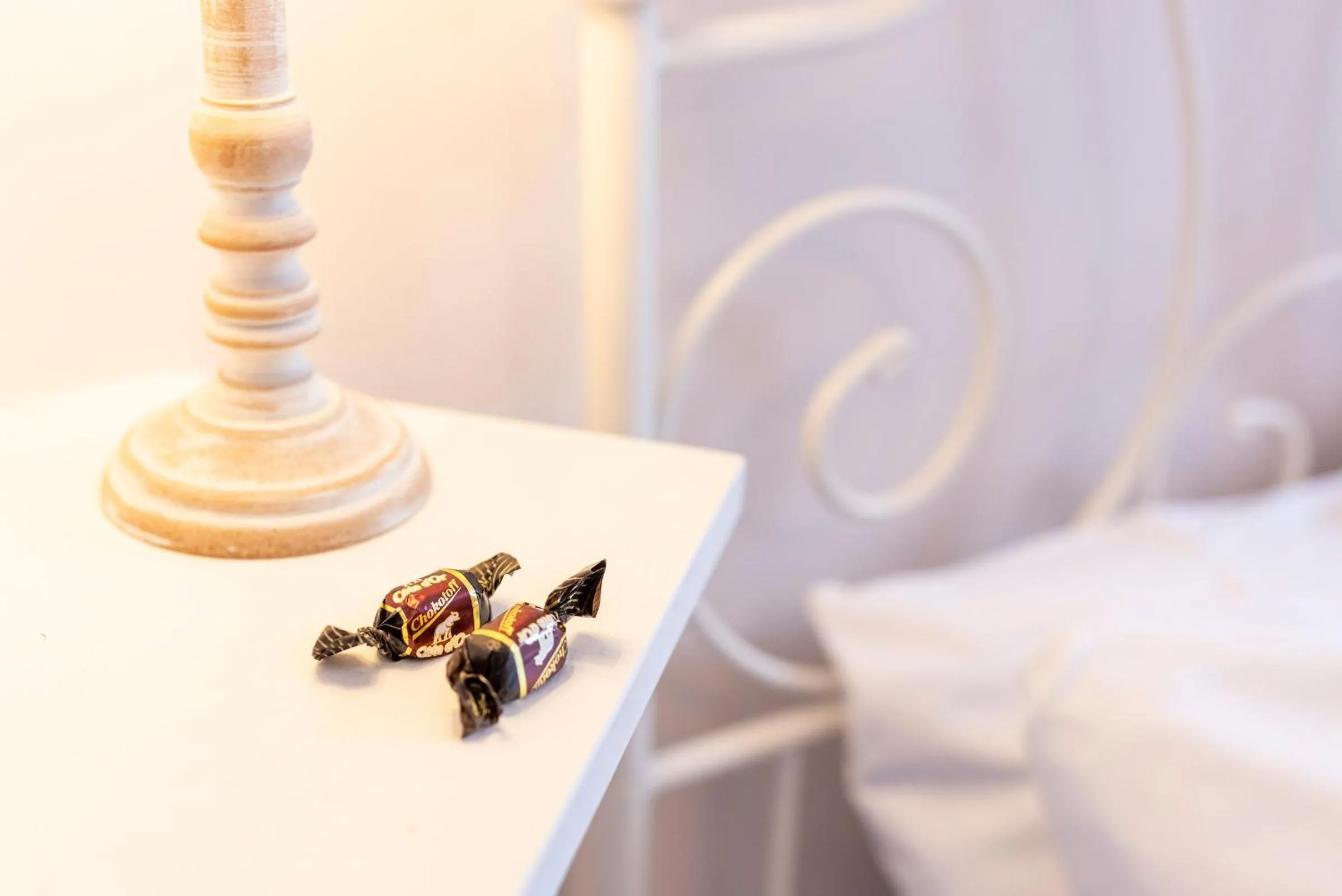 Decorative detail, Bed in Bed & Breakfast Rijsterbosch