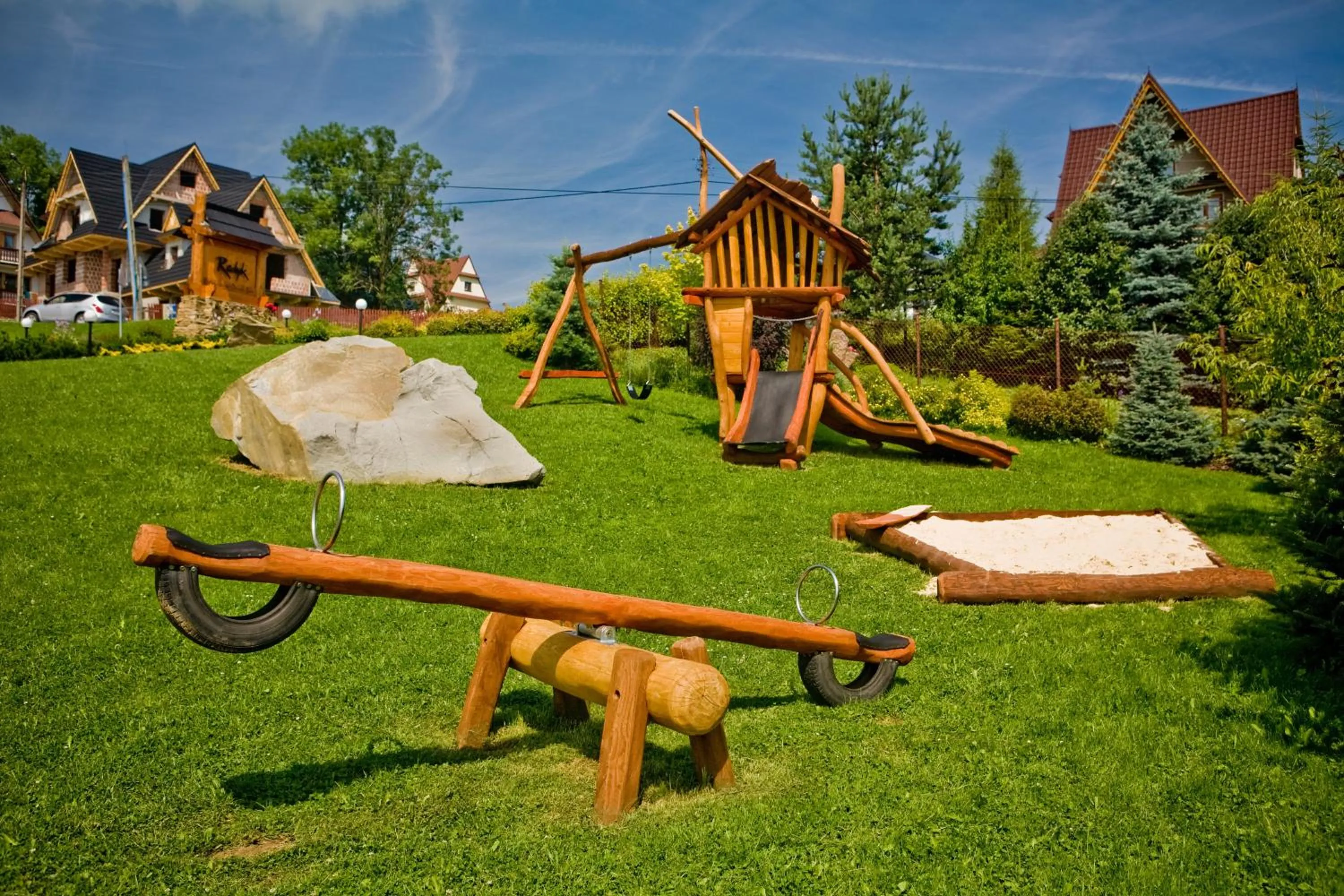 Children play ground in Hotel REDYK Ski&Relax