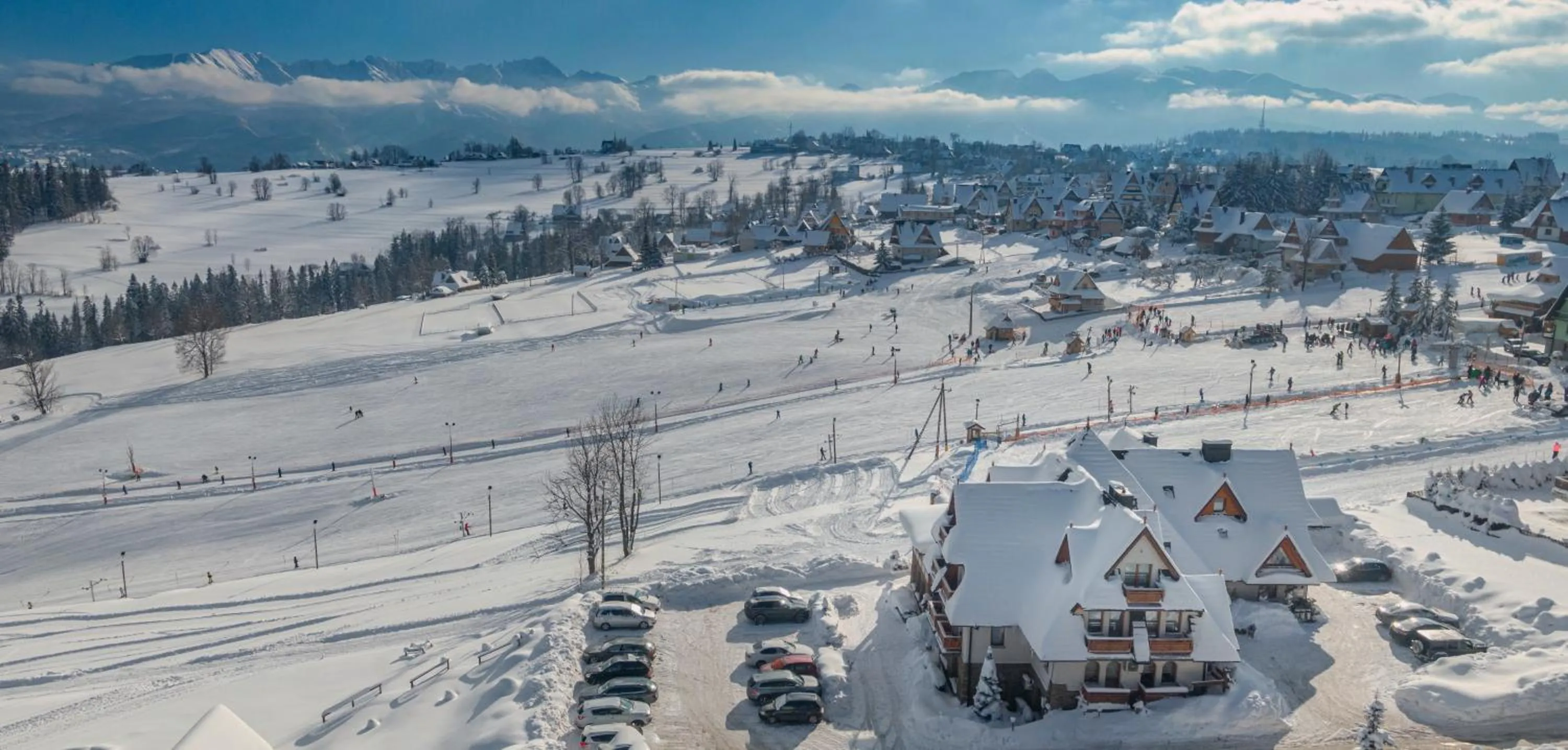 Skiing in Hotel REDYK Ski&Relax