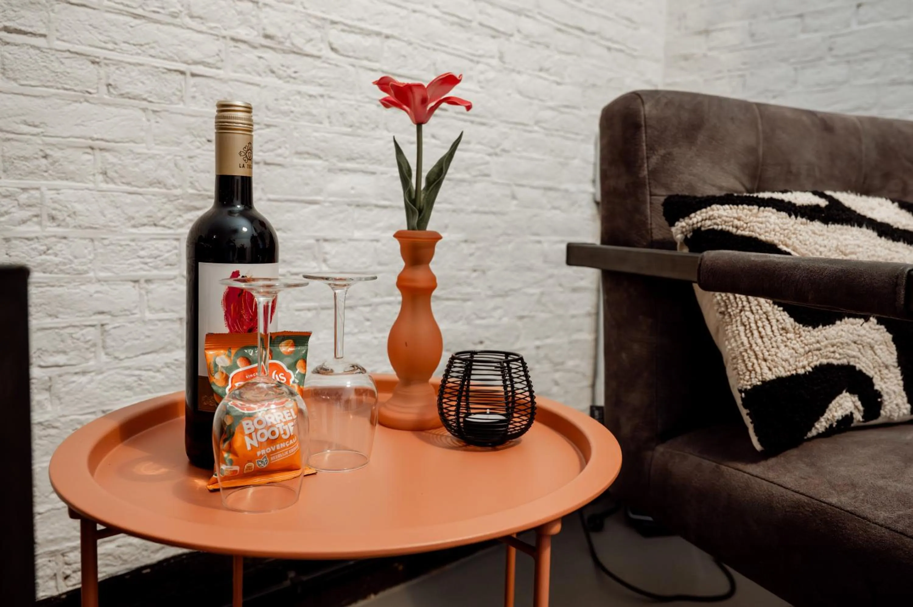 Seating area in Bed & Breakfast Fort Bakkerskil