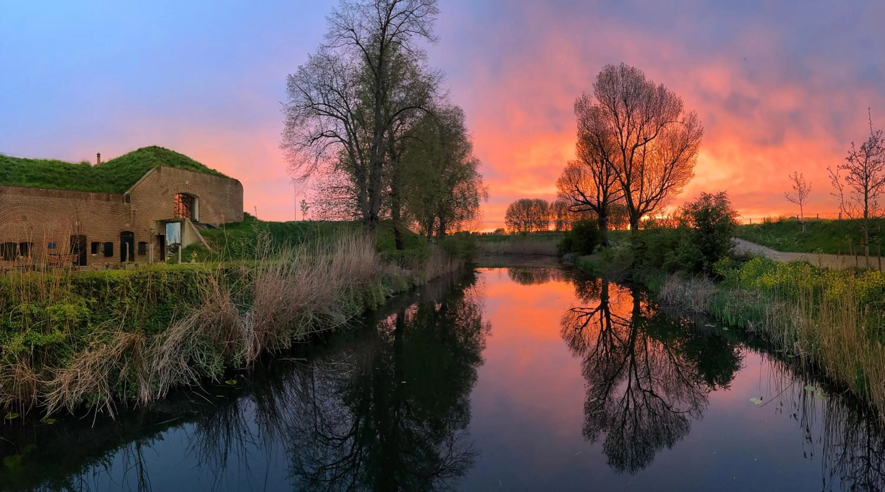 Natural landscape in Bed & Breakfast Fort Bakkerskil