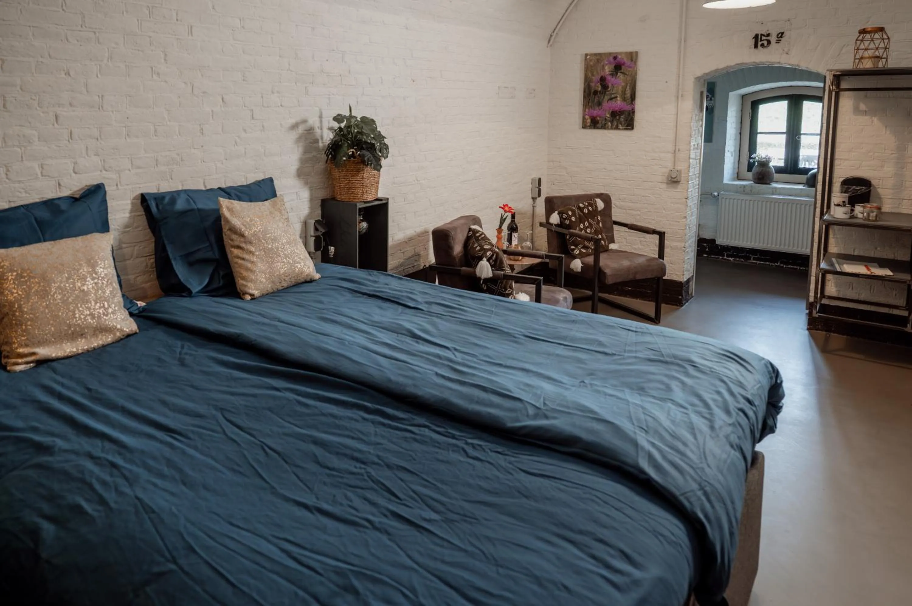 Photo of the whole room, Bed in Bed & Breakfast Fort Bakkerskil